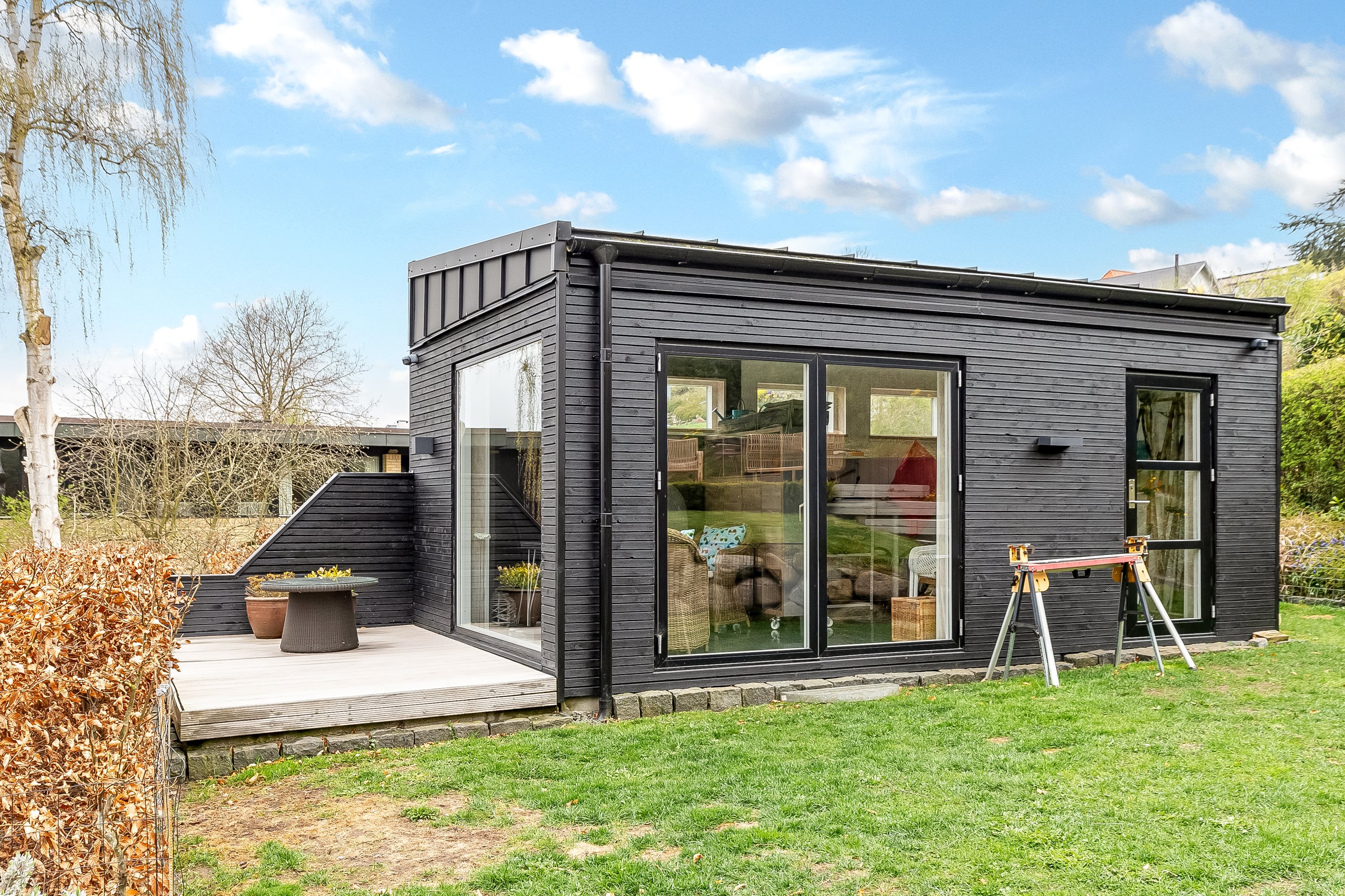 Fremhævet udhus billede i fuldskærmstilstand. Billede af Fjordvej 83, Strandhuse, 6000 Kolding