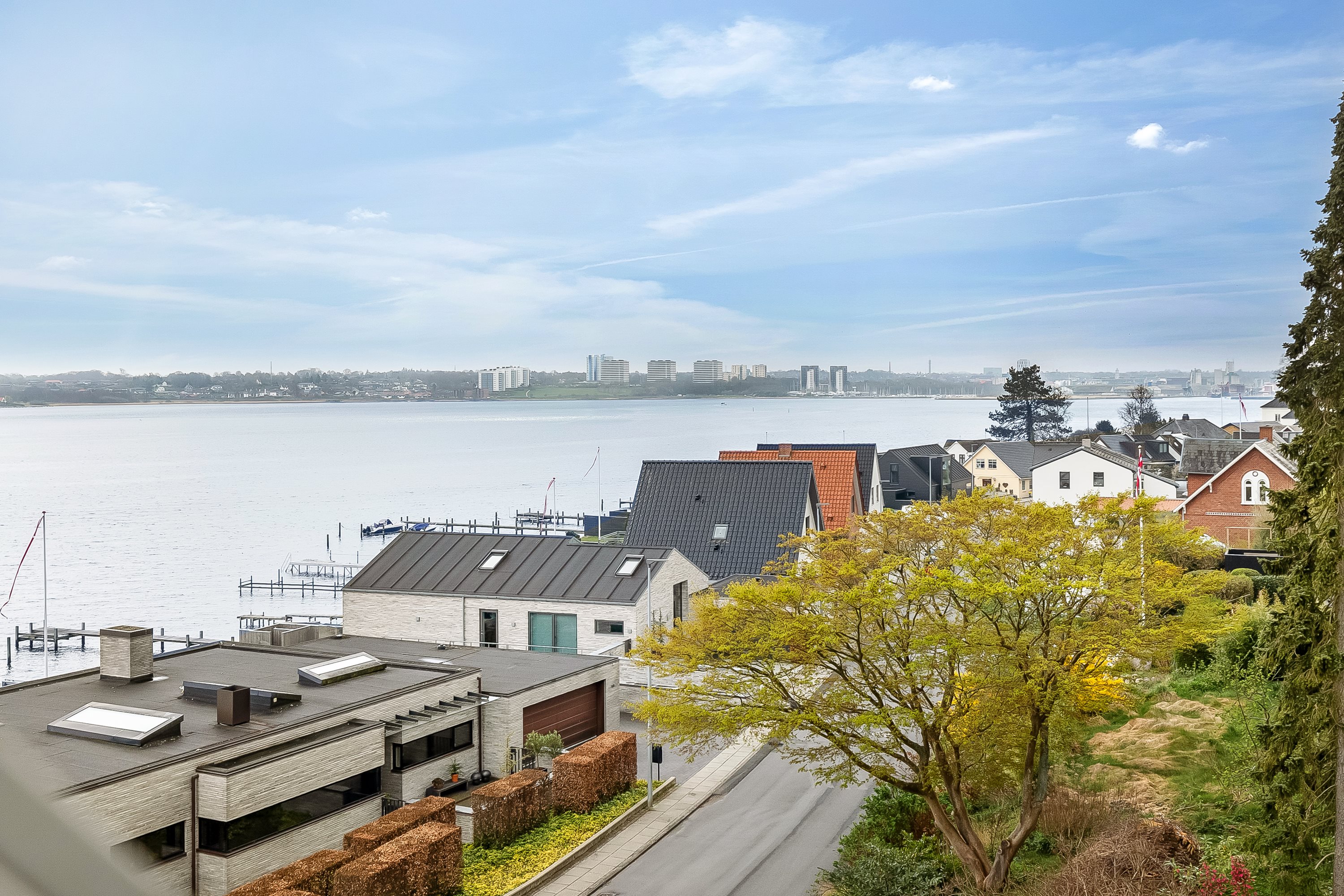 Fremhævet udsigt billede i fuldskærmstilstand. Billede af Fjordvej 83, Strandhuse, 6000 Kolding