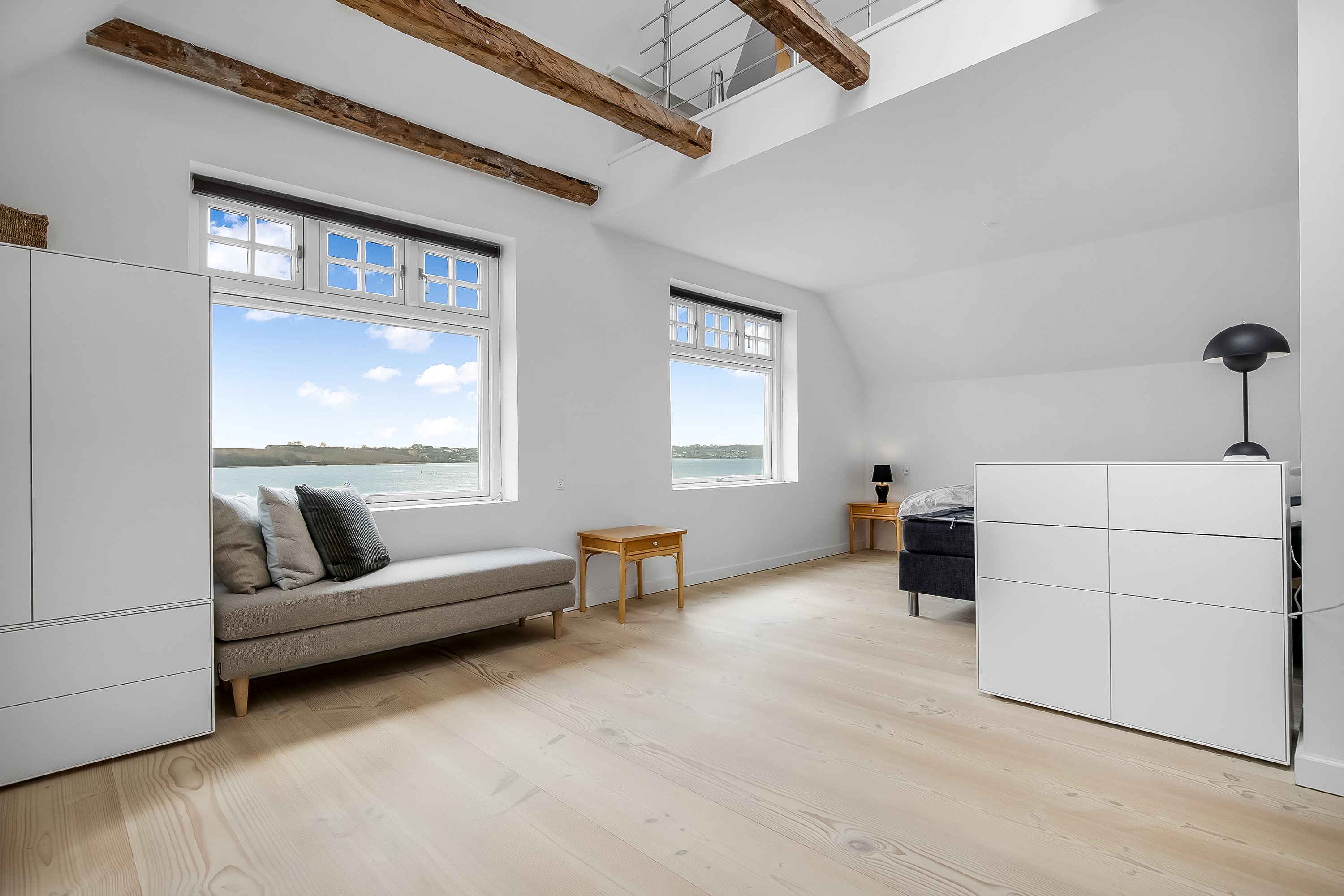 Fremhævet soveværelse billede i fuldskærmstilstand. Billede af Fjordvej 83, Strandhuse, 6000 Kolding