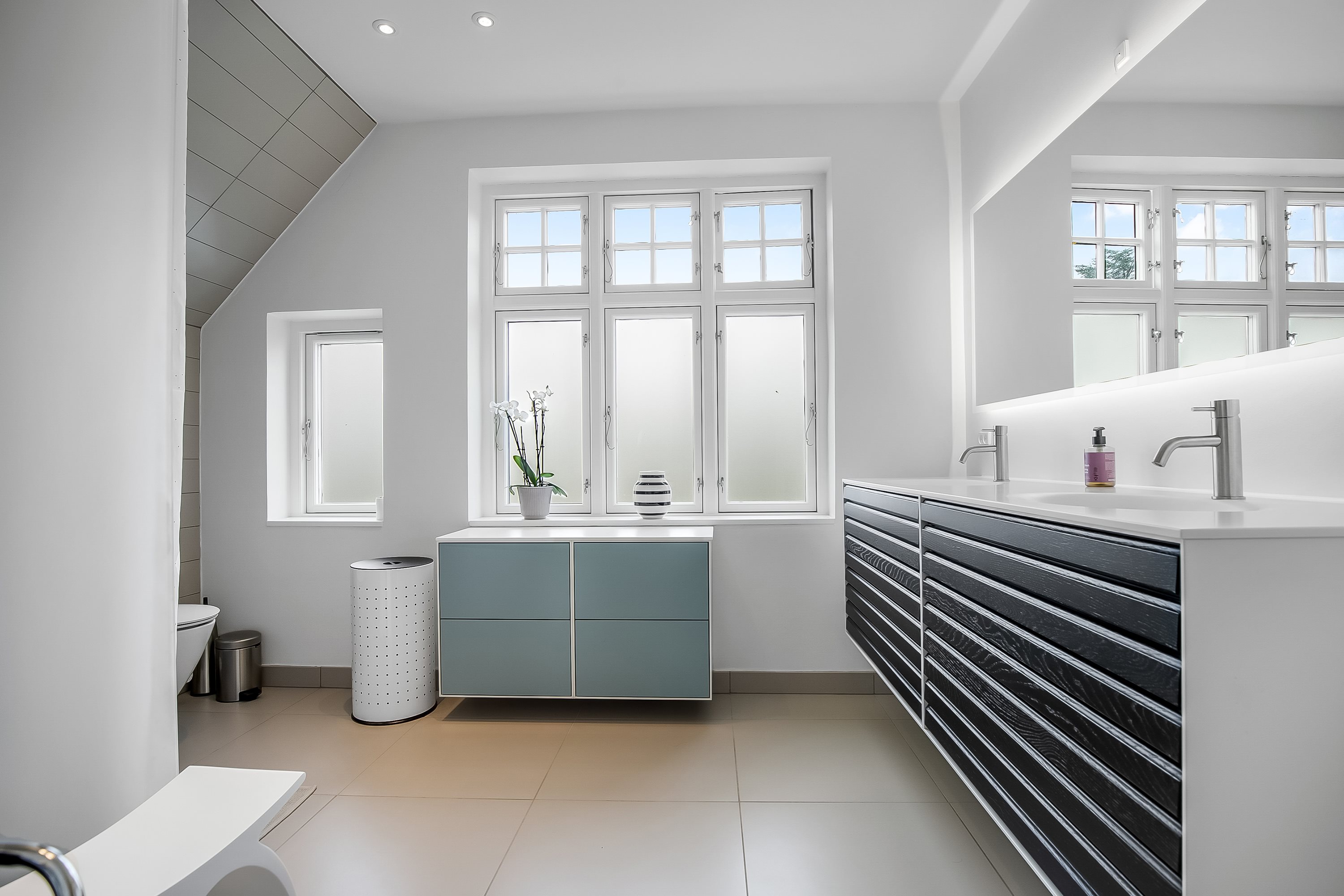 Fremhævet badeværelse billede i fuldskærmstilstand. Billede af Fjordvej 83, Strandhuse, 6000 Kolding