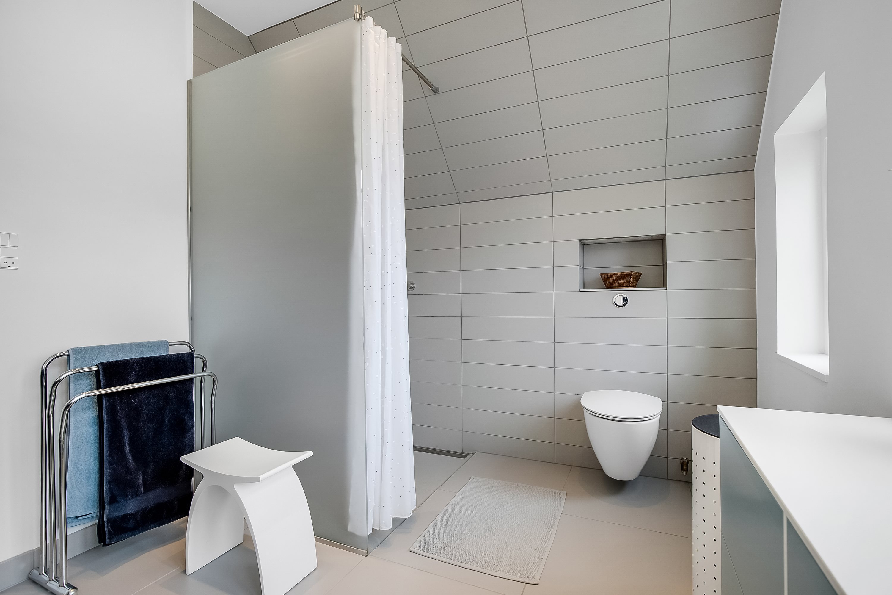 Fremhævet badeværelse billede i fuldskærmstilstand. Billede af Fjordvej 83, Strandhuse, 6000 Kolding