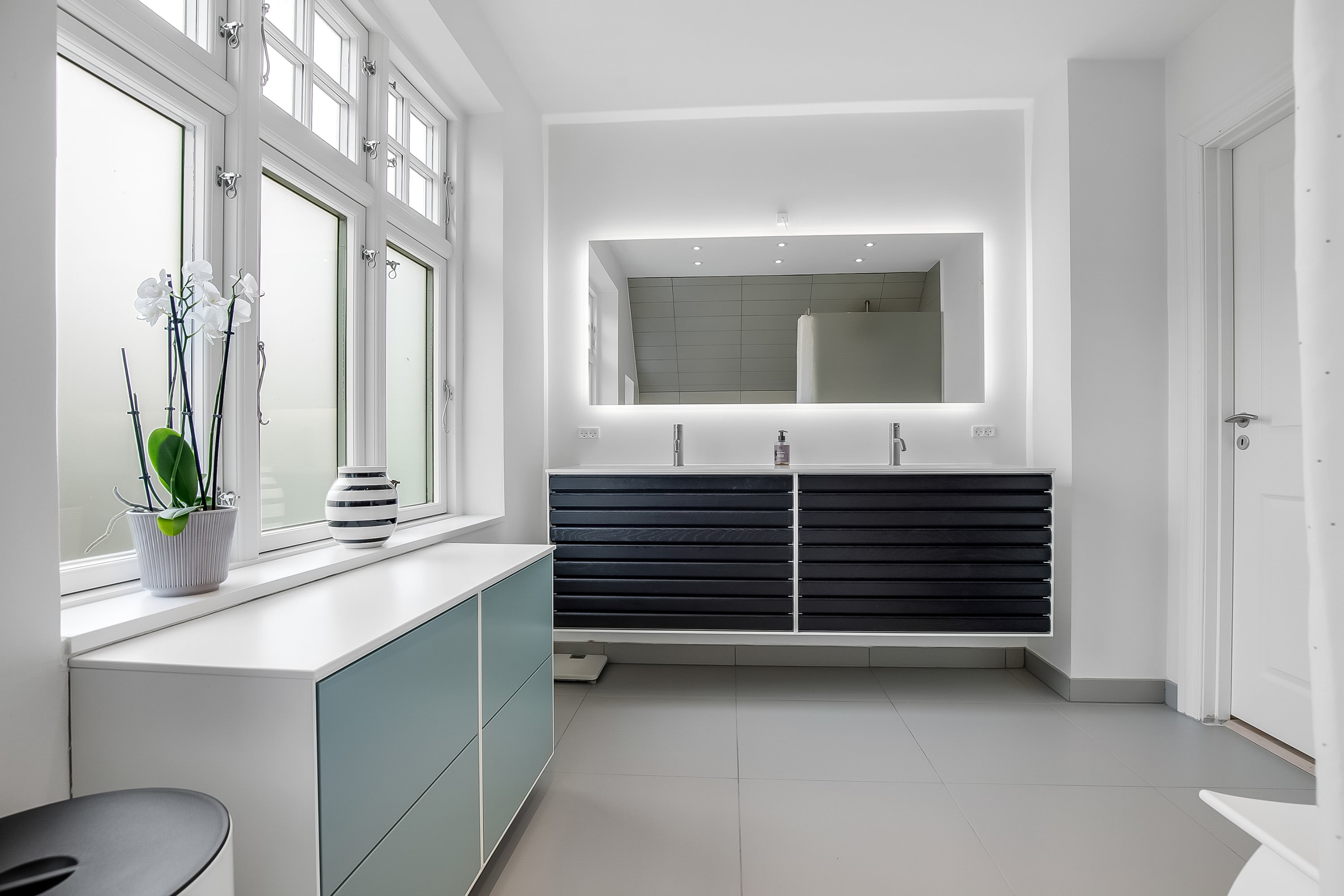 Fremhævet badeværelse billede i fuldskærmstilstand. Billede af Fjordvej 83, Strandhuse, 6000 Kolding