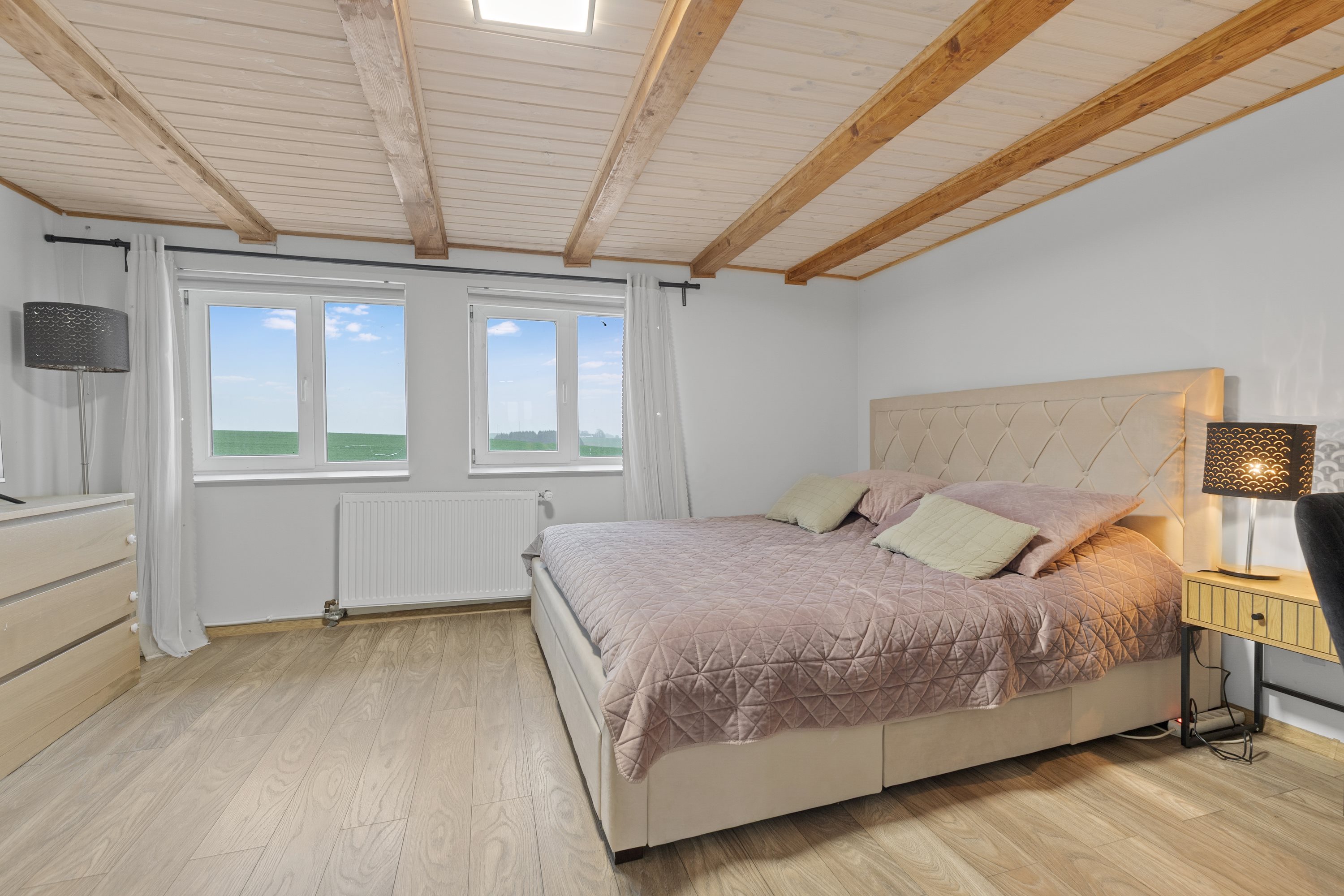 Fremhævet soveværelse billede i fuldskærmstilstand. Billede af Ulkærvej 12, Ulkær, 7100 Vejle