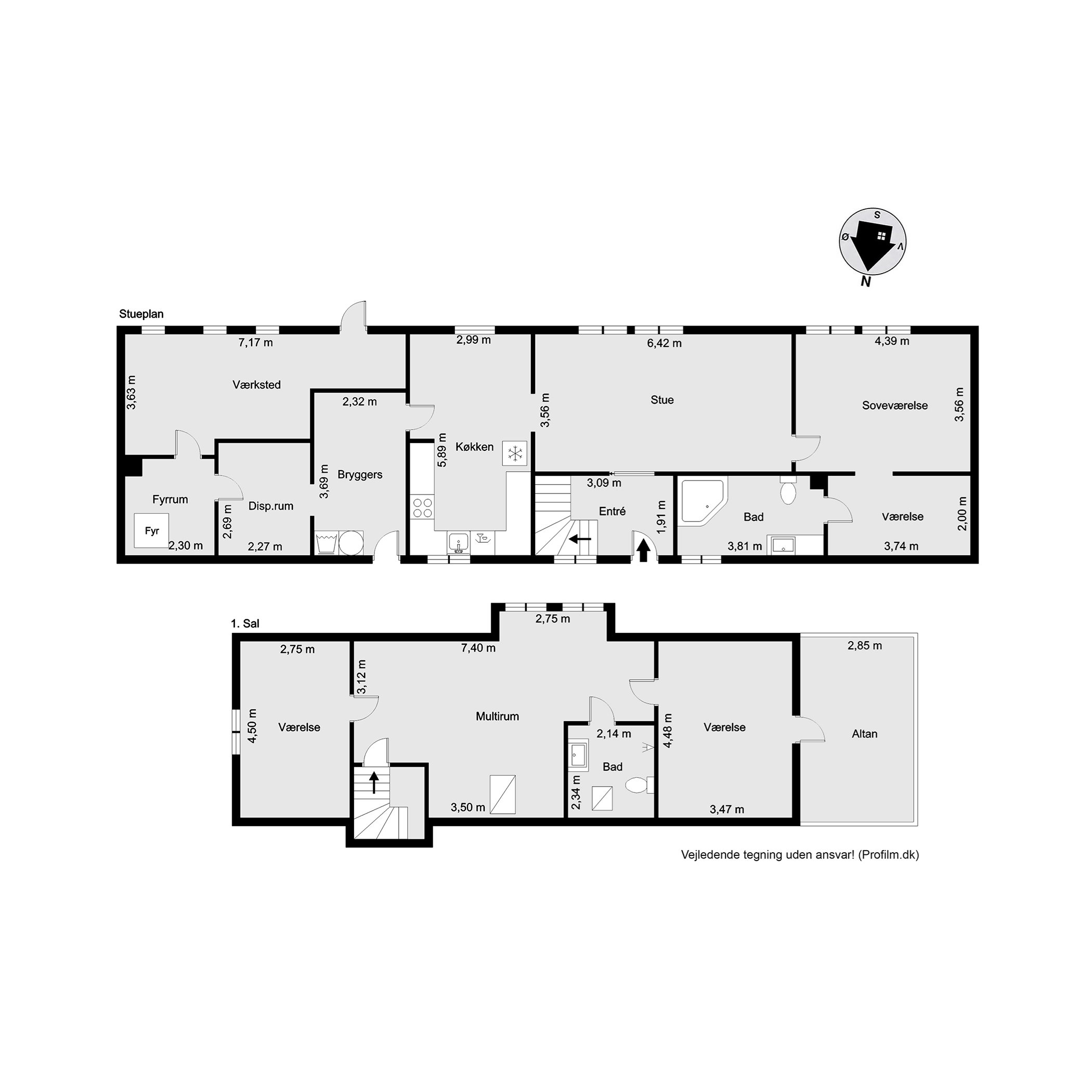 Plantegninger billede af Ulkærvej 12, Ulkær, 7100 Vejle