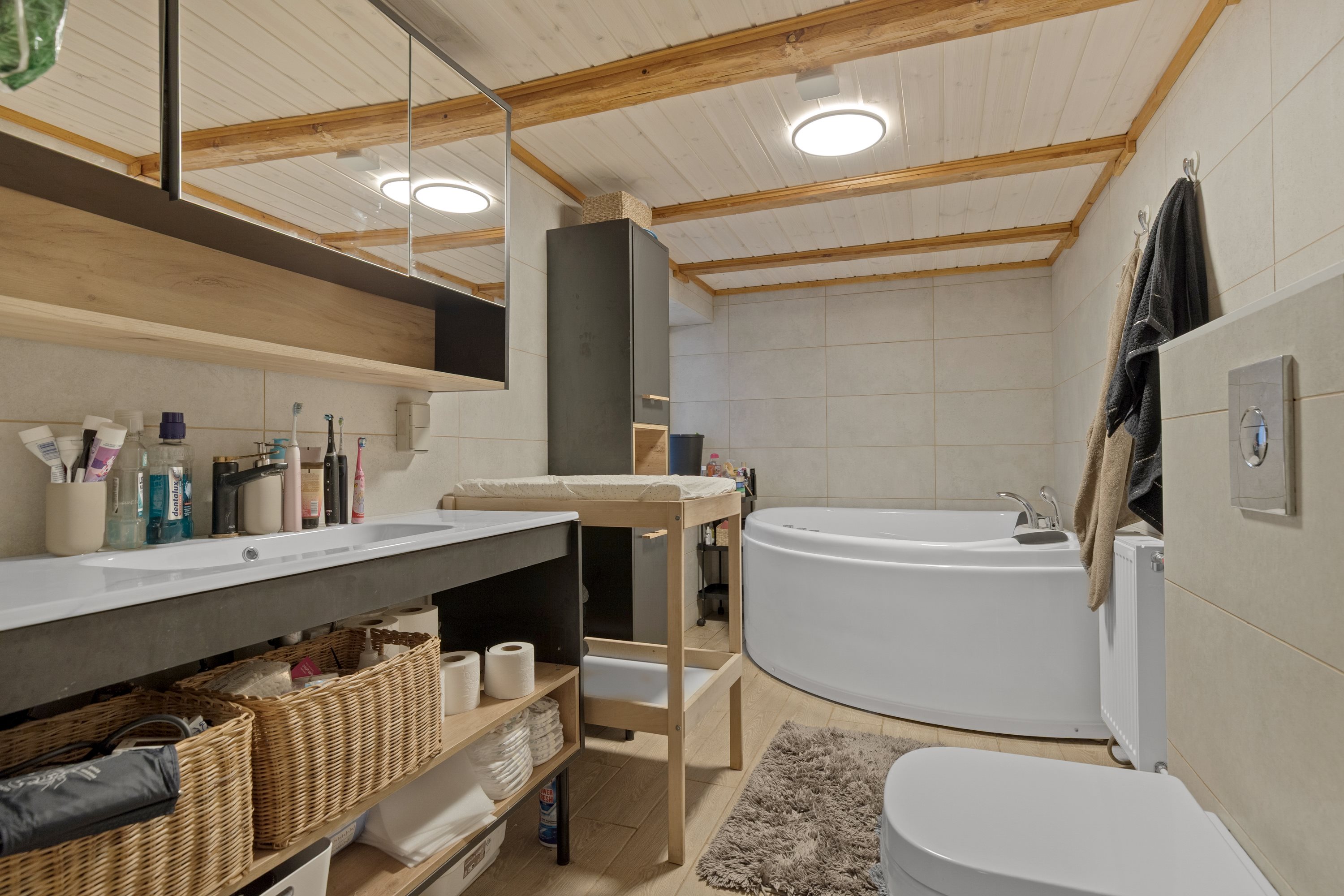 Fremhævet badeværelse billede i fuldskærmstilstand. Billede af Ulkærvej 12, Ulkær, 7100 Vejle