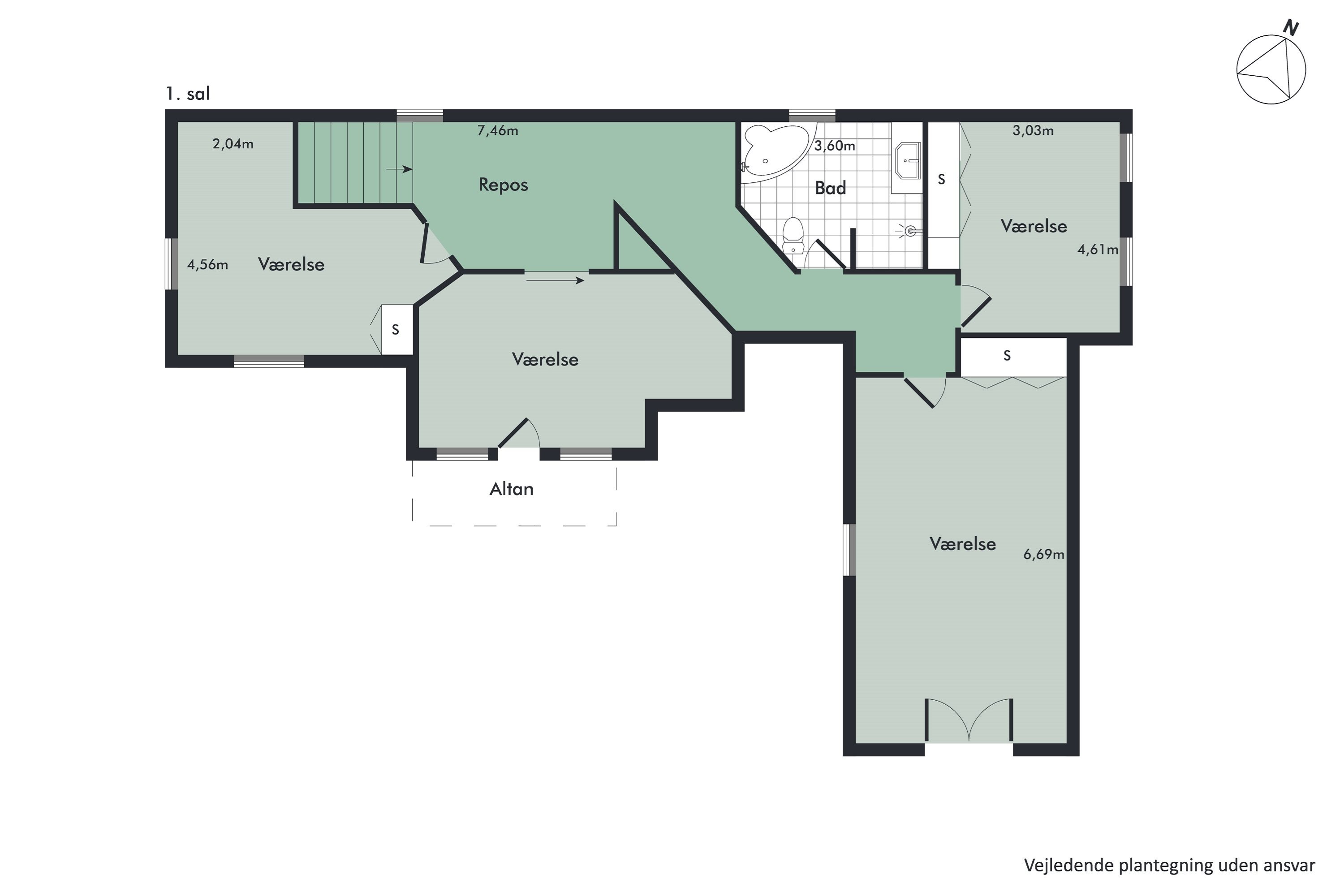 Plantegninger billede af Andrupvej 12, 9500 Hobro