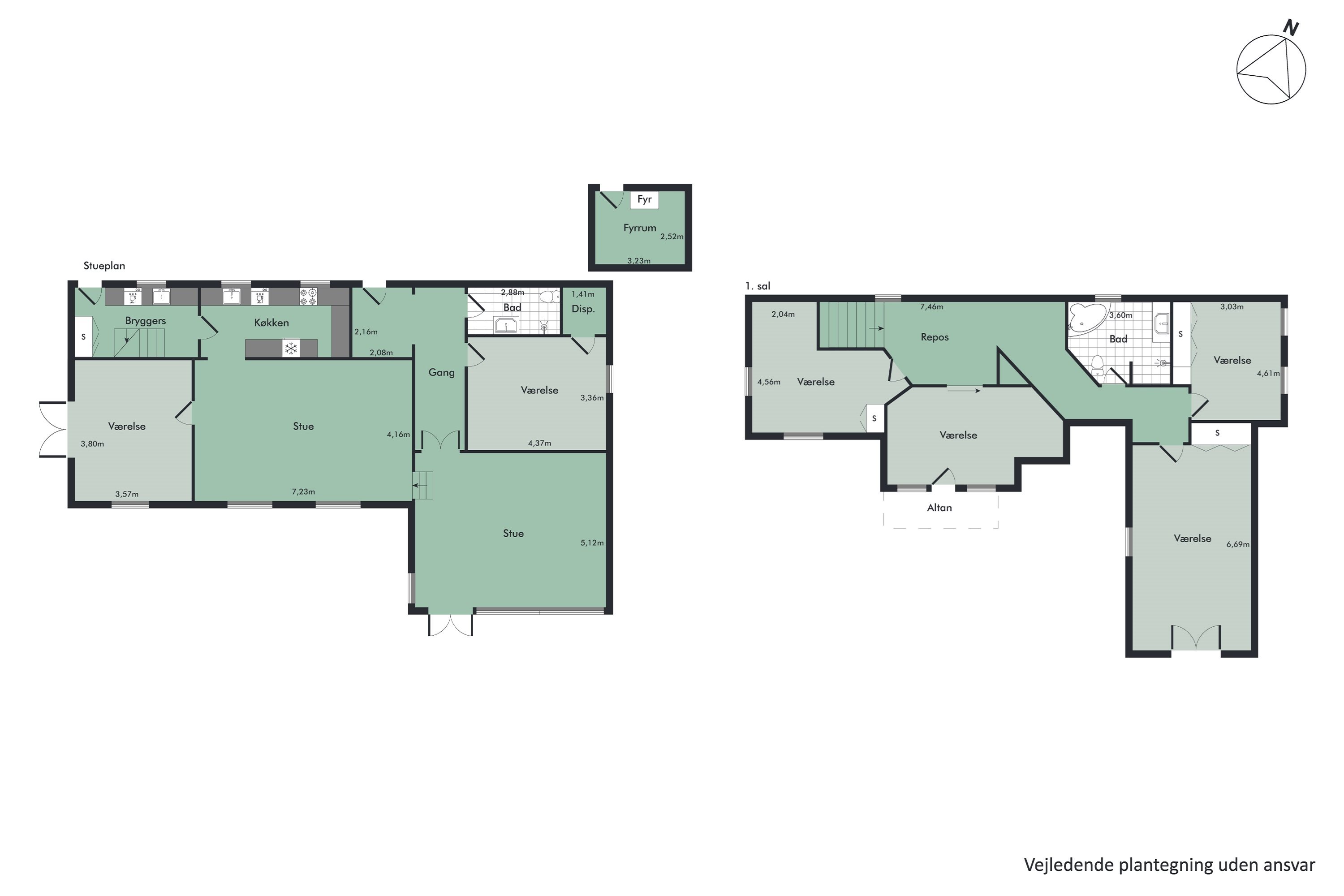 Plantegninger billede af Andrupvej 12, 9500 Hobro