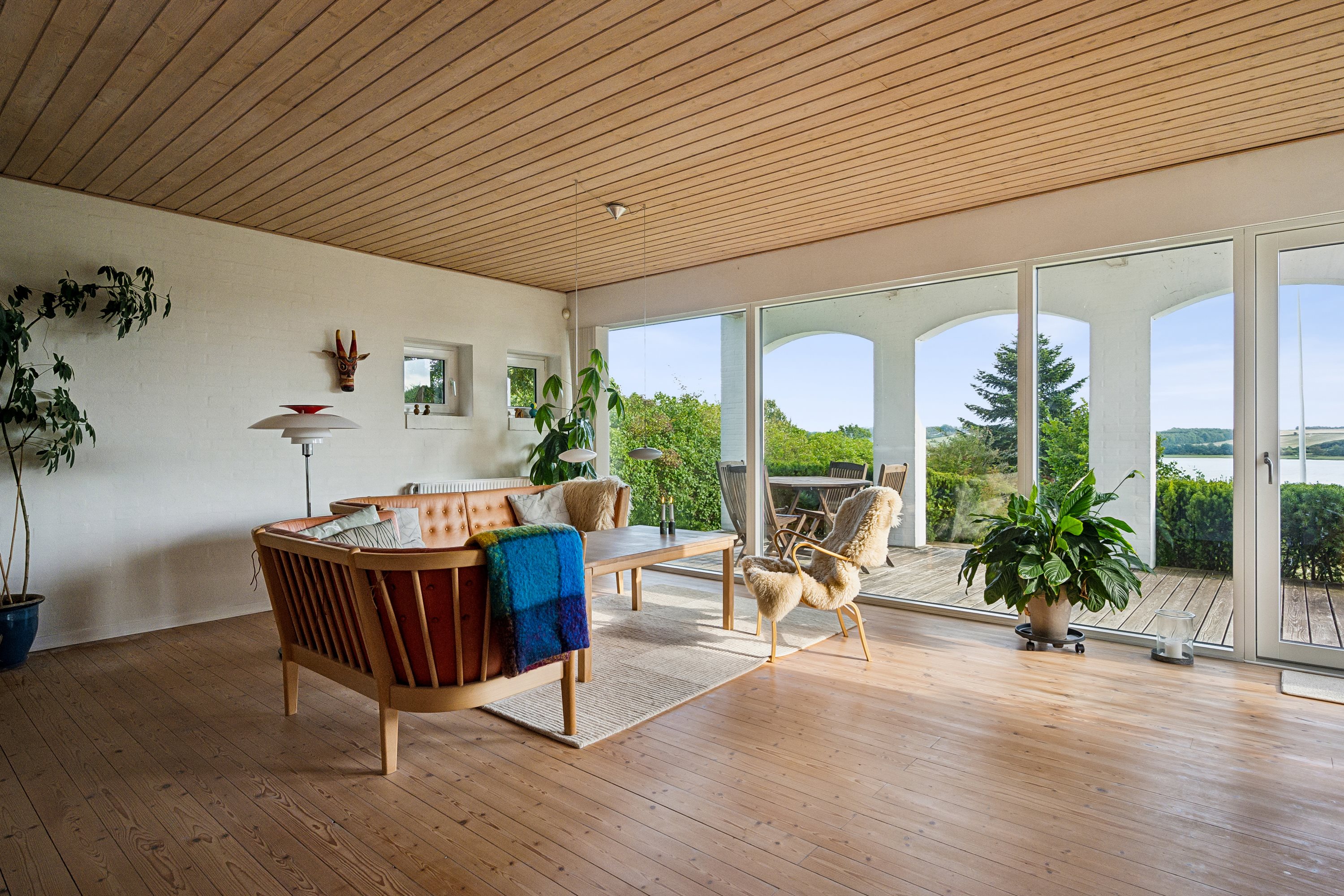 Fremhævet stue billede i fuldskærmstilstand. Billede af Andrupvej 12, 9500 Hobro