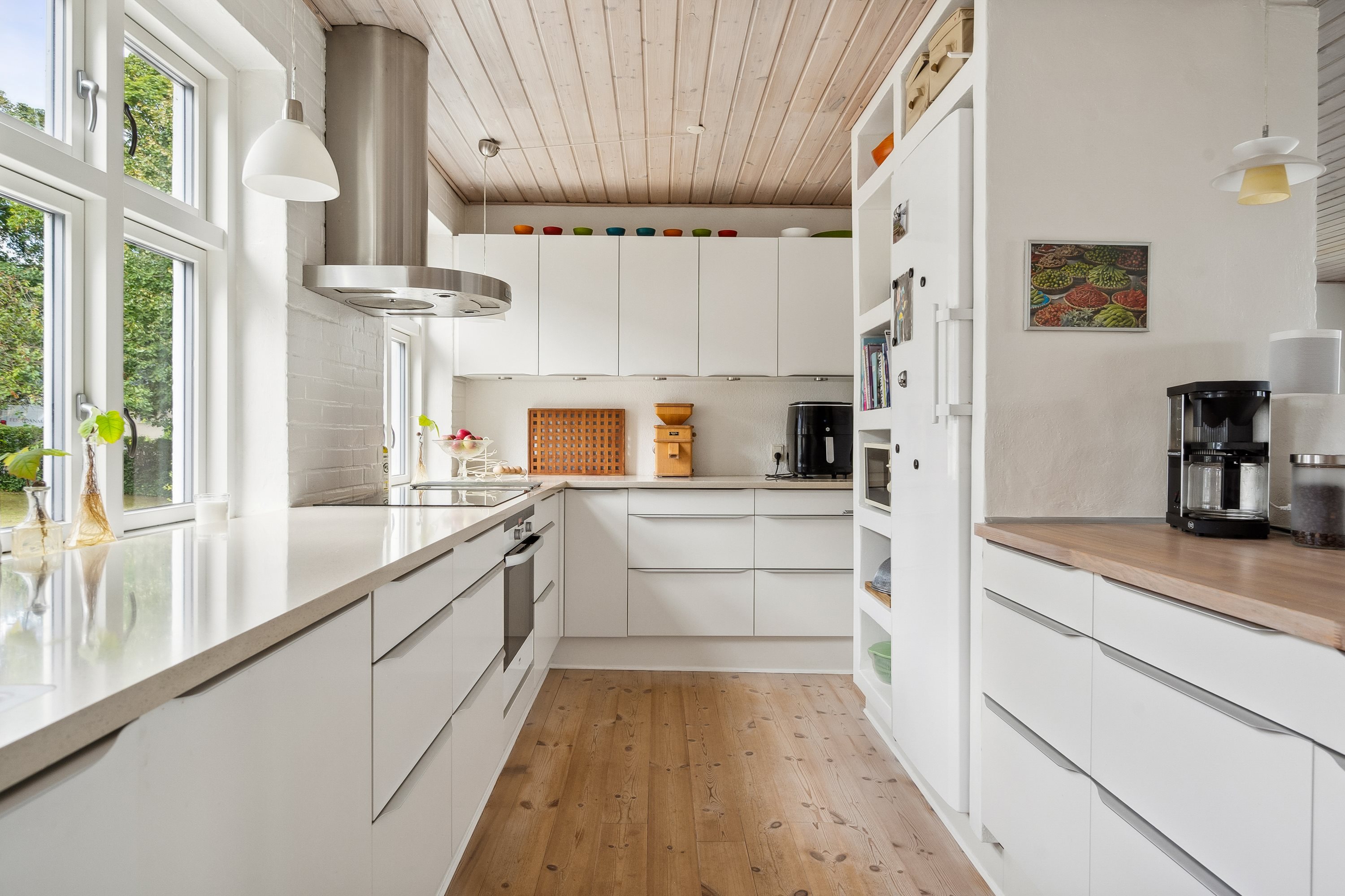 Fremhævet køkken billede i fuldskærmstilstand. Billede af Andrupvej 12, 9500 Hobro