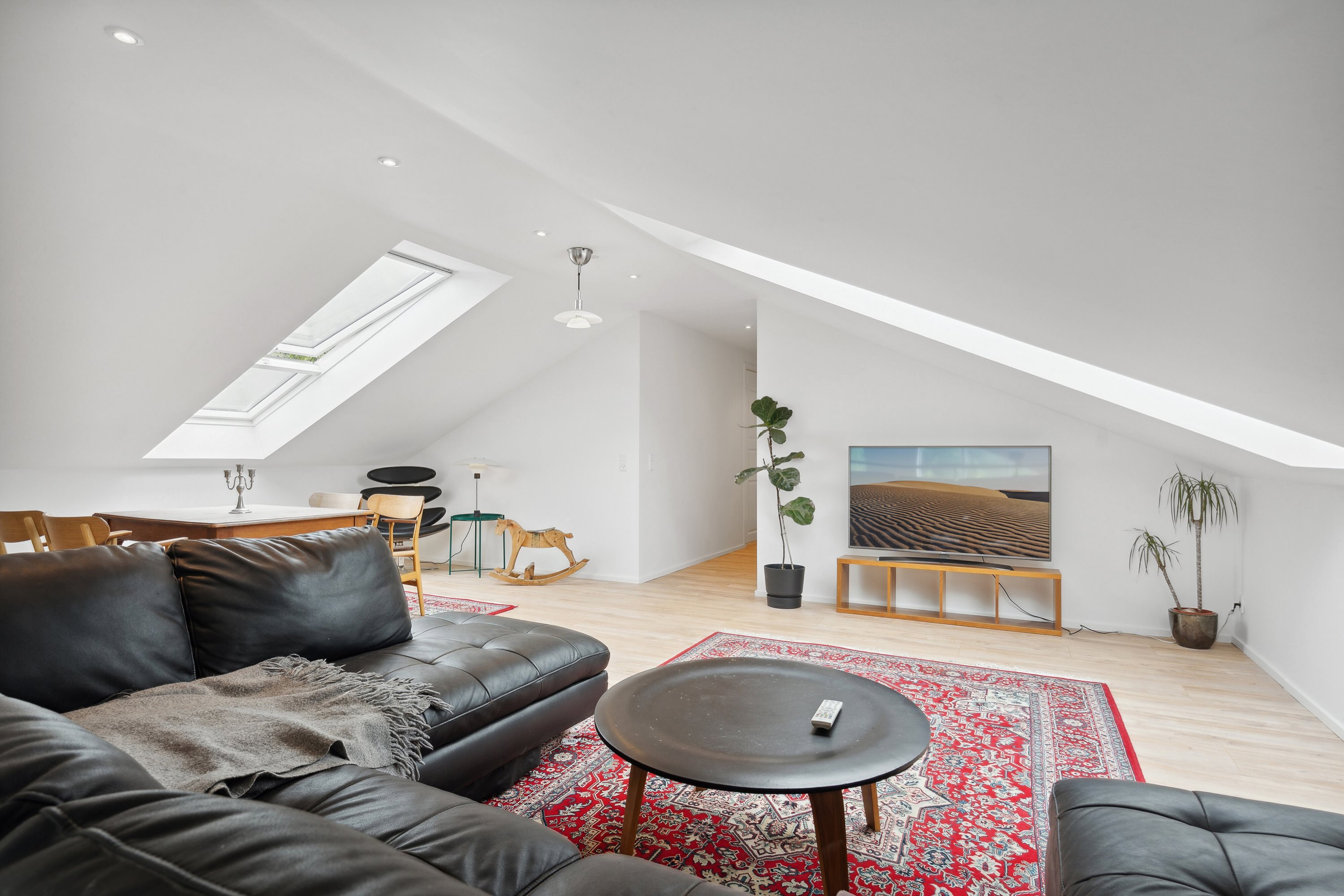 Fremhævet stue billede i fuldskærmstilstand. Billede af Bellemøllebanke 14, Belle, 7140 Stouby