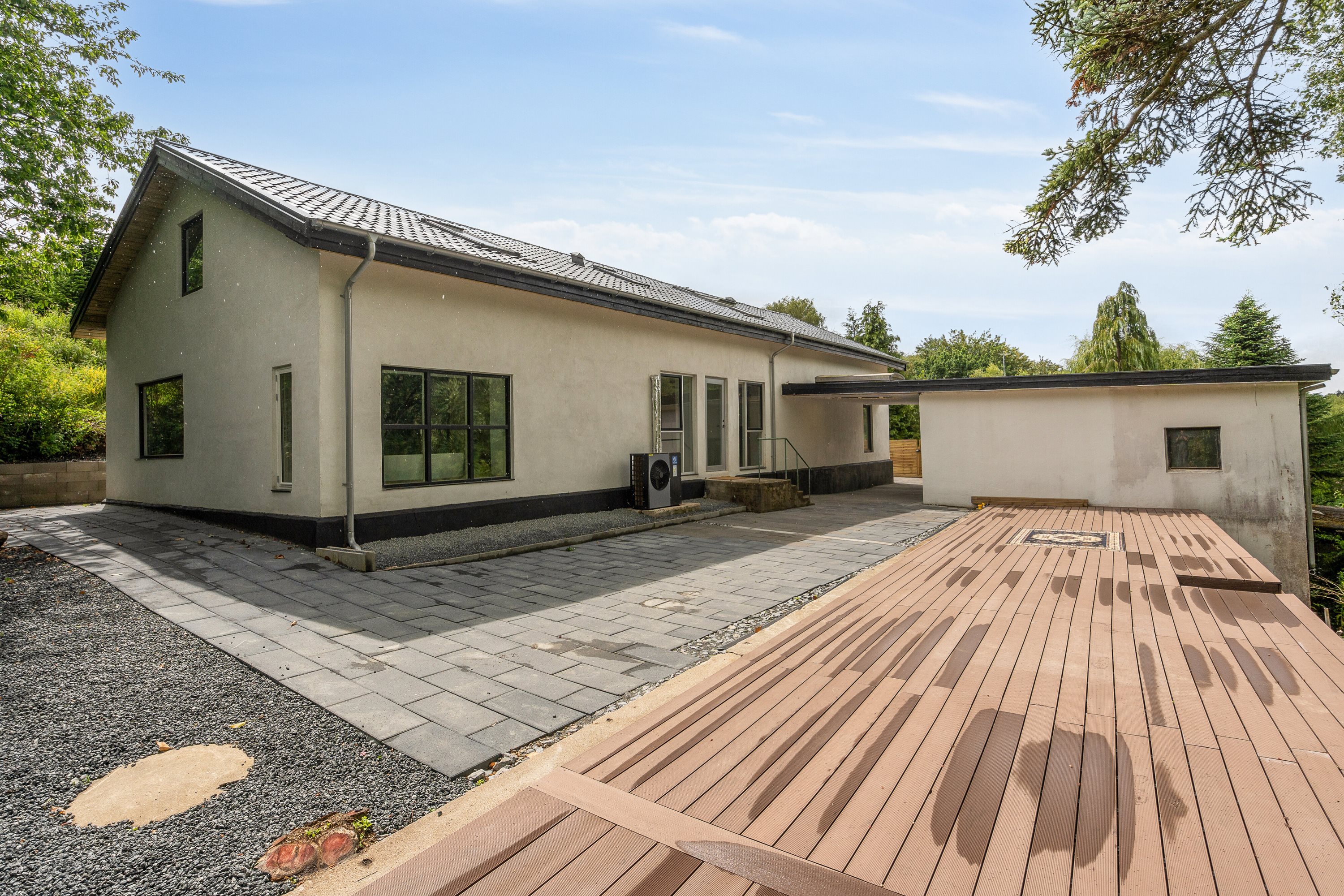 Fremhævet set fra vejen billede i fuldskærmstilstand. Billede af Bellemøllebanke 14, Belle, 7140 Stouby