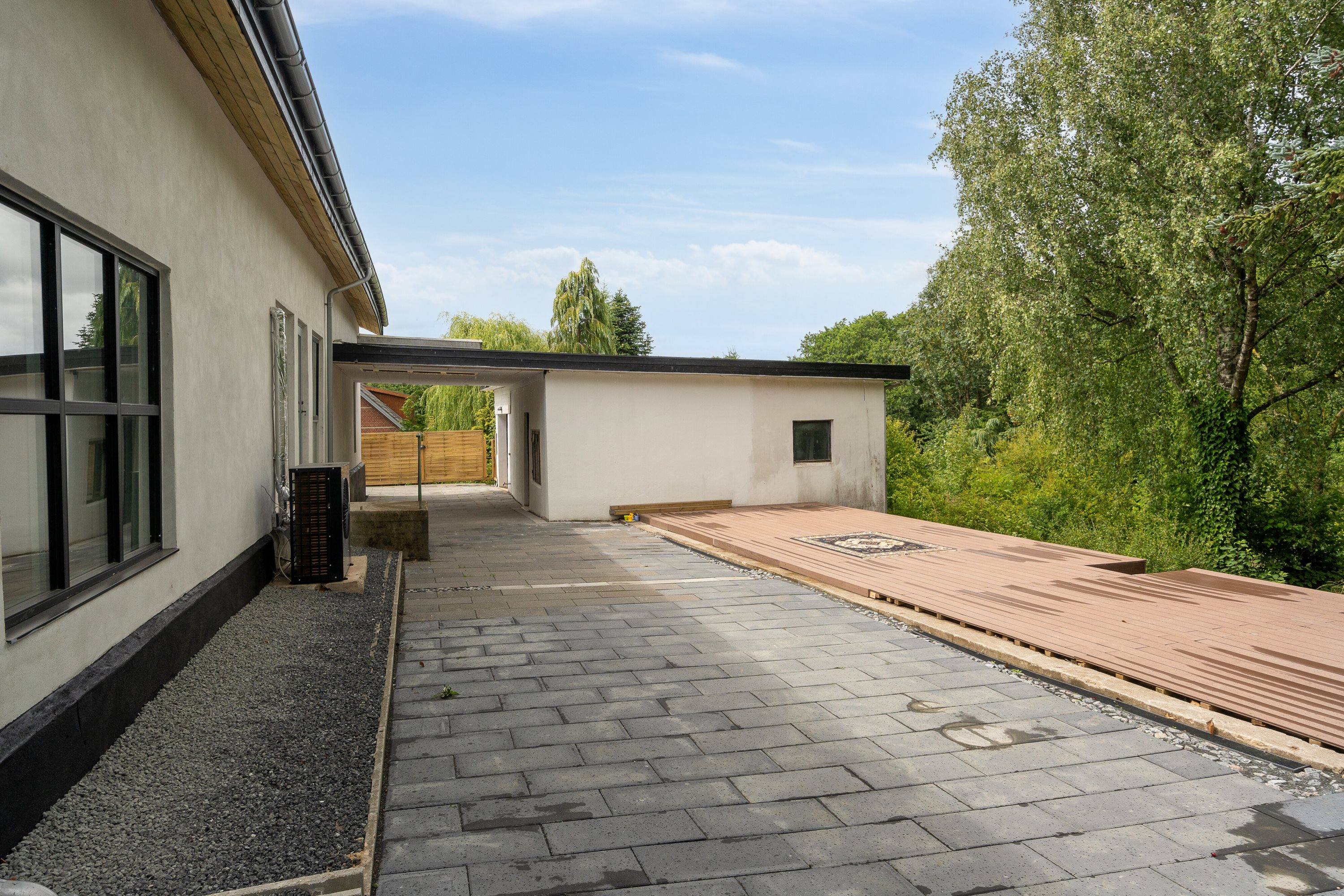 Fremhævet set fra vejen billede i fuldskærmstilstand. Billede af Bellemøllebanke 14, Belle, 7140 Stouby