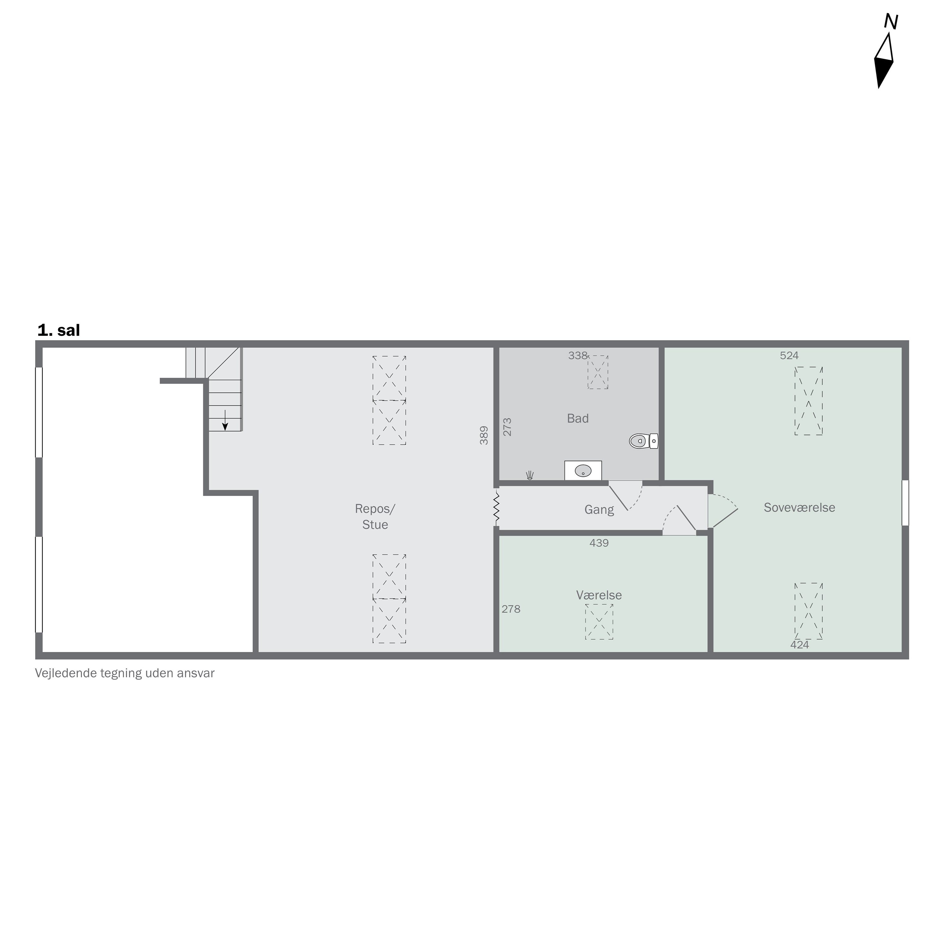 Plantegninger billede af Bellemøllebanke 14, Belle, 7140 Stouby