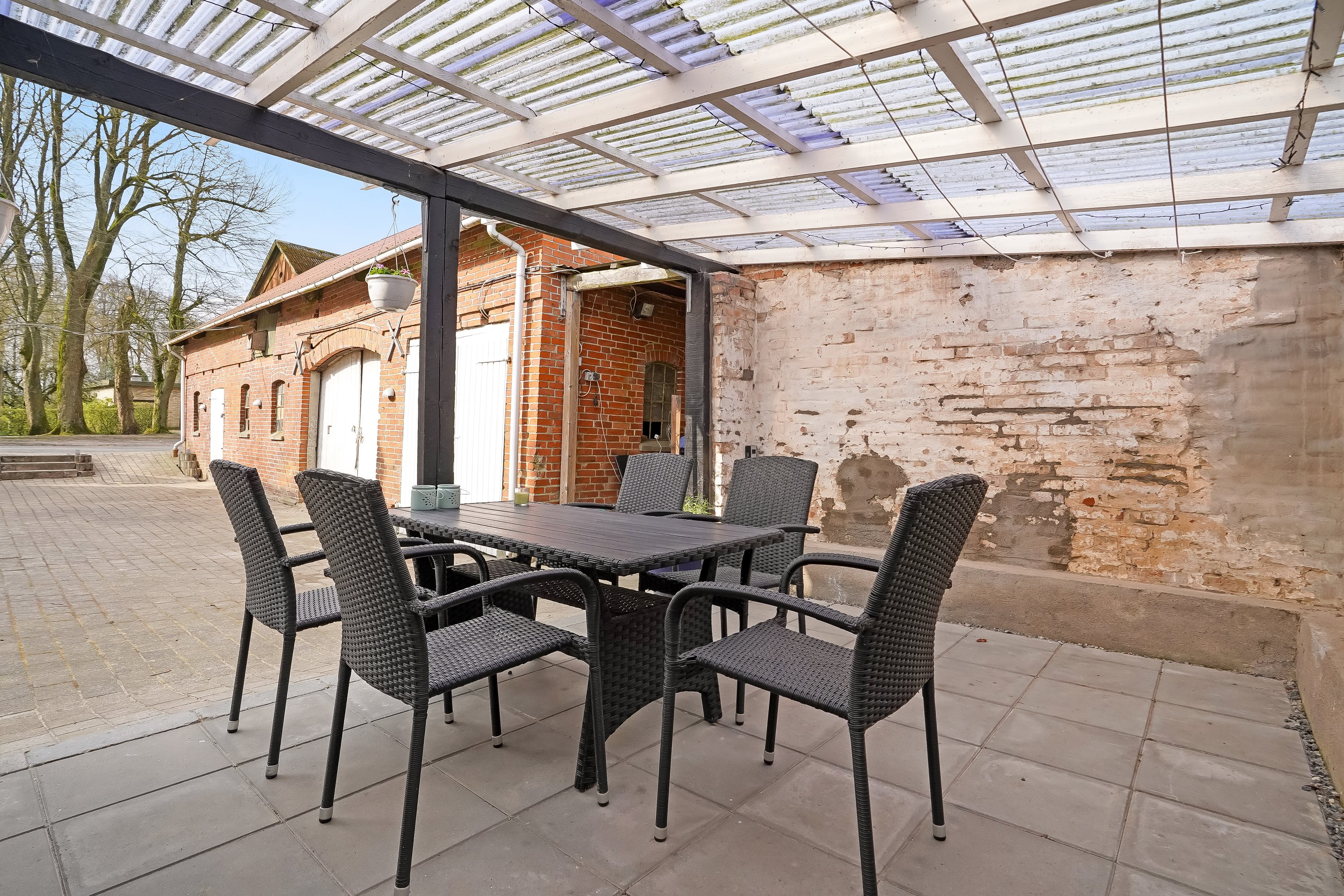 Fremhævet terrasse billede i fuldskærmstilstand. Billede af Sortenkærvej 40, Gadsbølle, 5492 Vissenbjerg