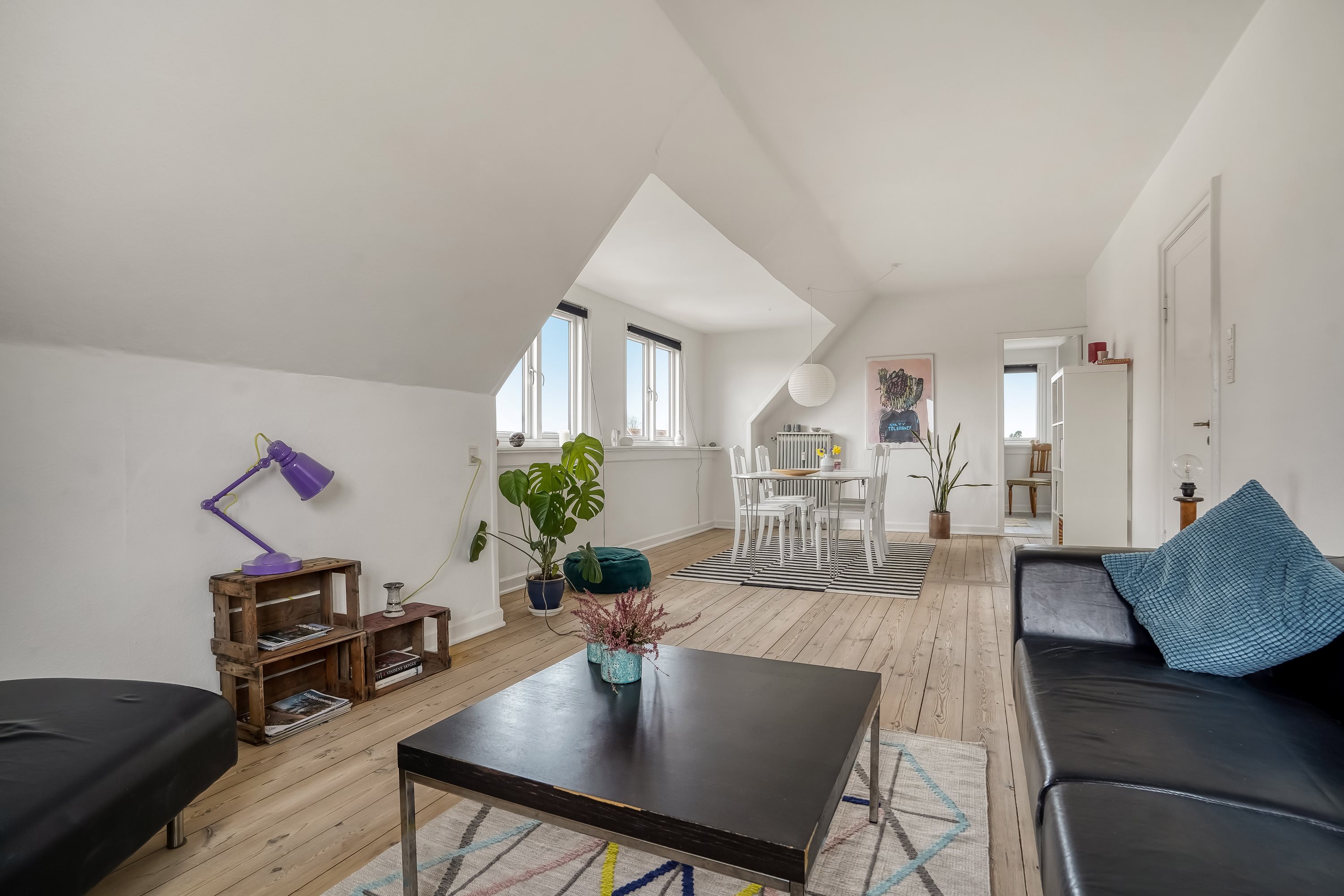 Fremhævet stue billede i fuldskærmstilstand. Billede af Læssøegade 155, 5230 Odense M