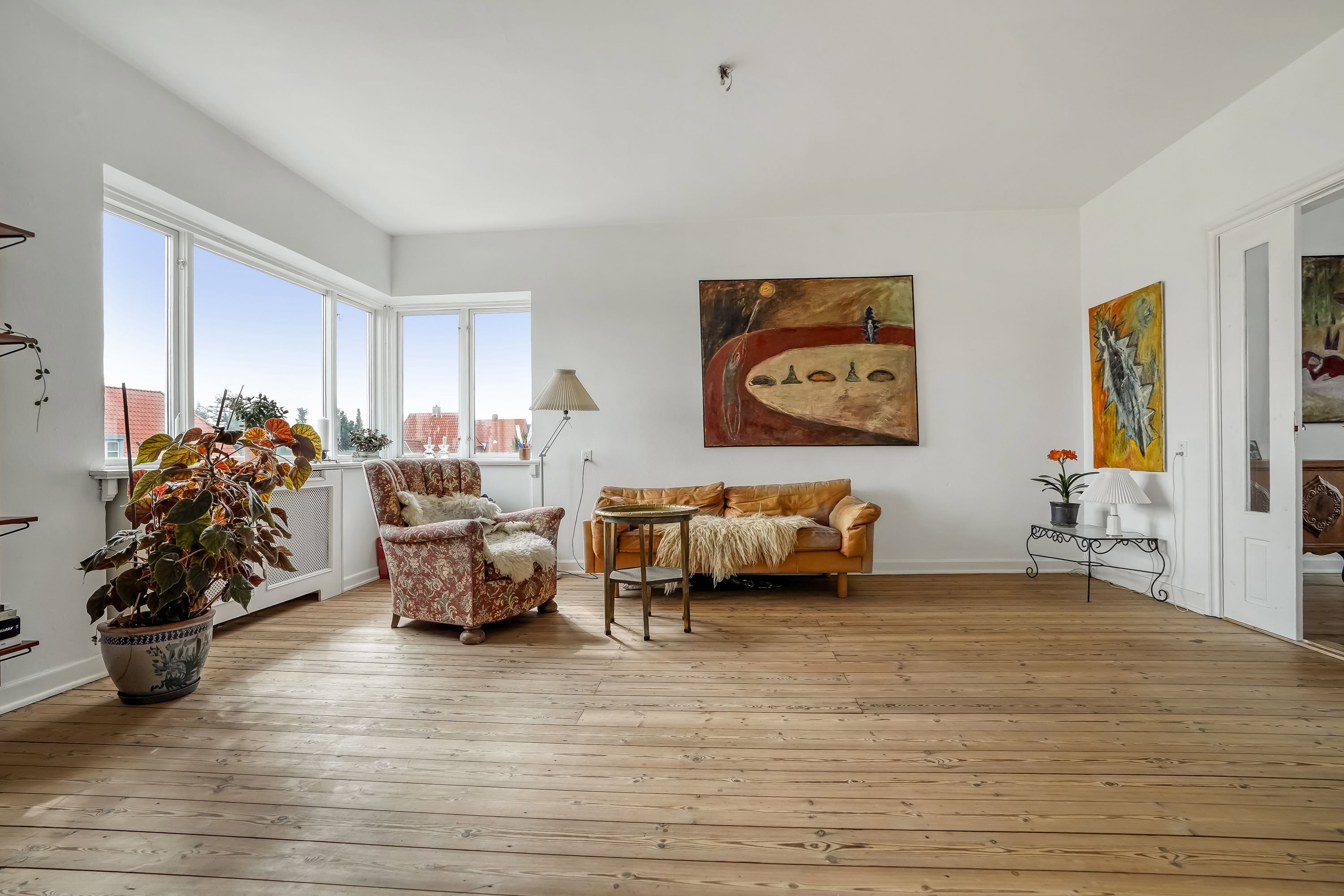 Fremhævet stue billede i fuldskærmstilstand. Billede af Læssøegade 155, 5230 Odense M