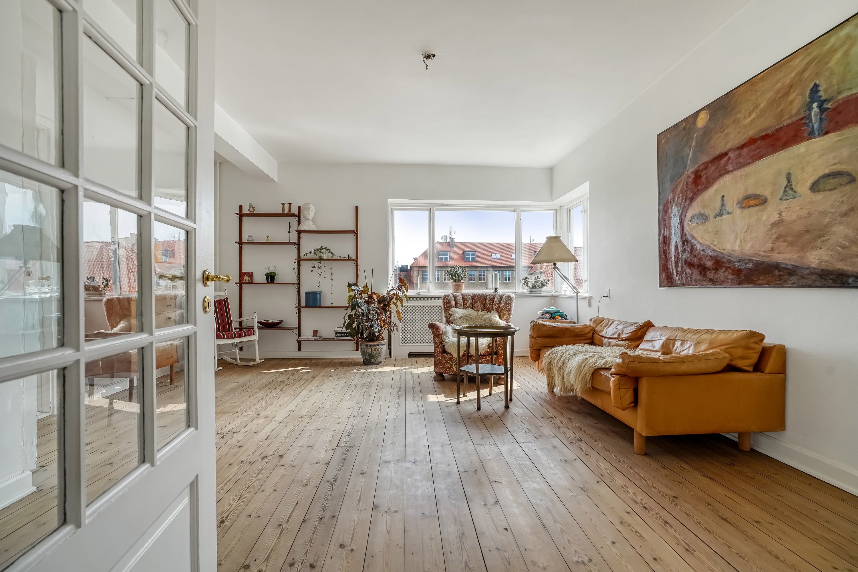 Fremhævet stue billede i fuldskærmstilstand. Billede af Læssøegade 155, 5230 Odense M