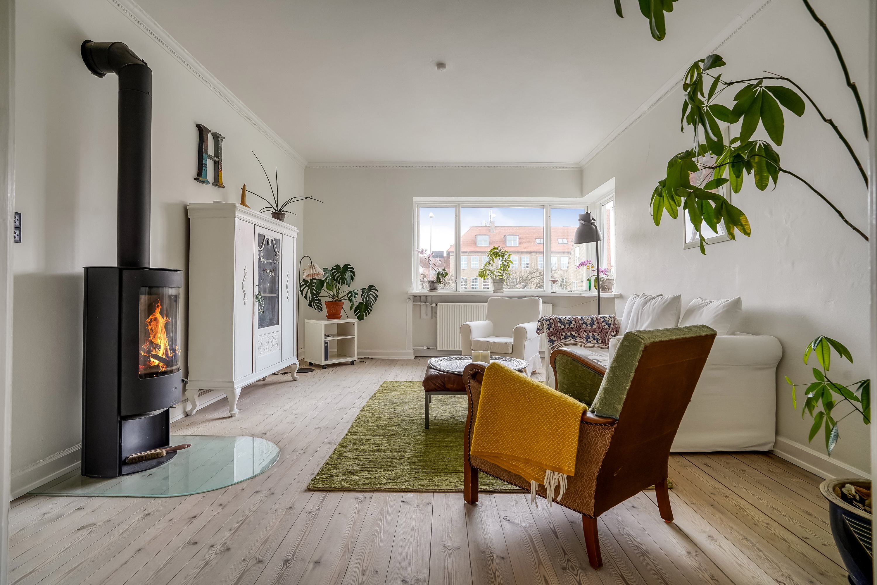 Fremhævet stue billede i fuldskærmstilstand. Billede af Læssøegade 155, 5230 Odense M