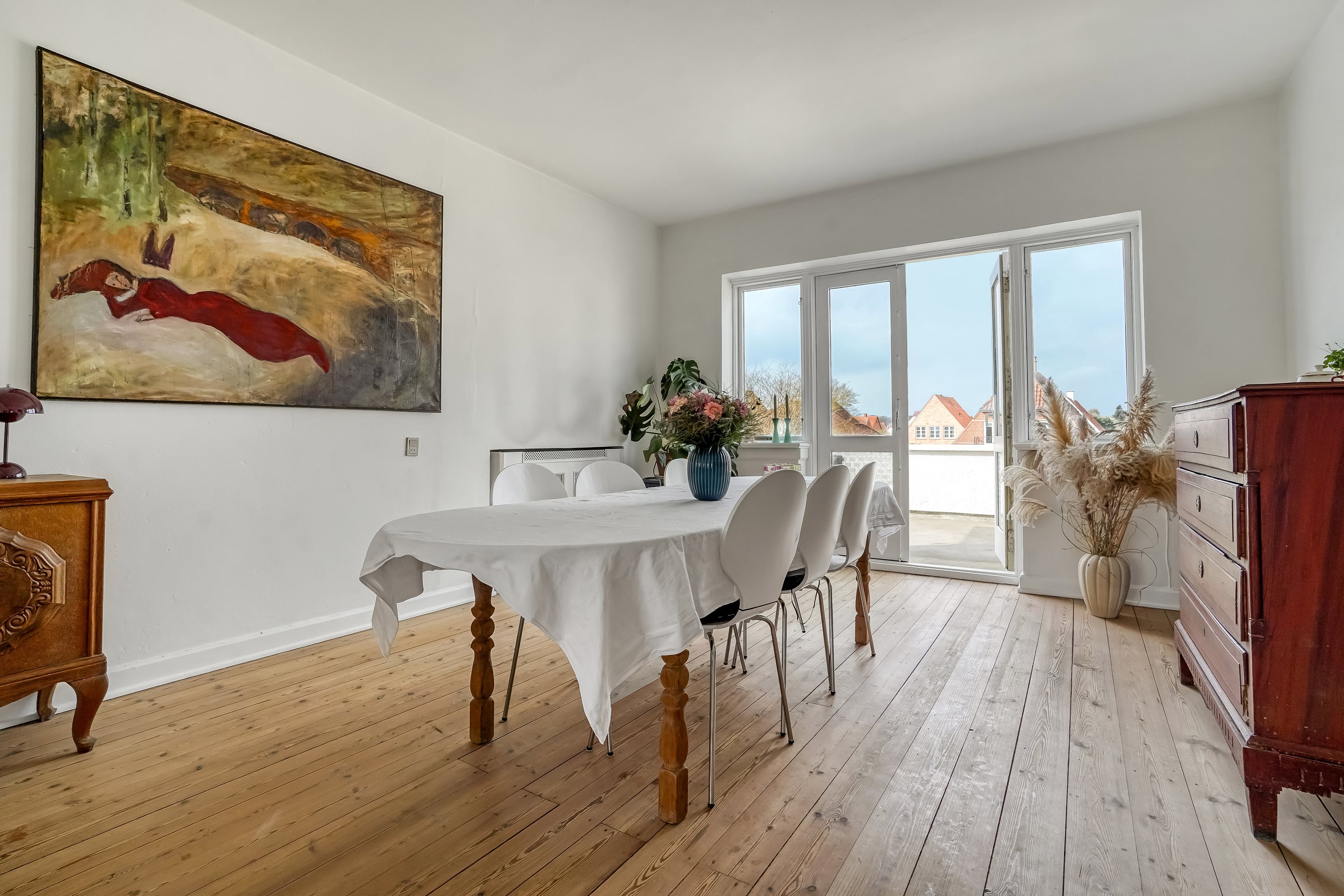 Fremhævet stue billede i fuldskærmstilstand. Billede af Læssøegade 155, 5230 Odense M