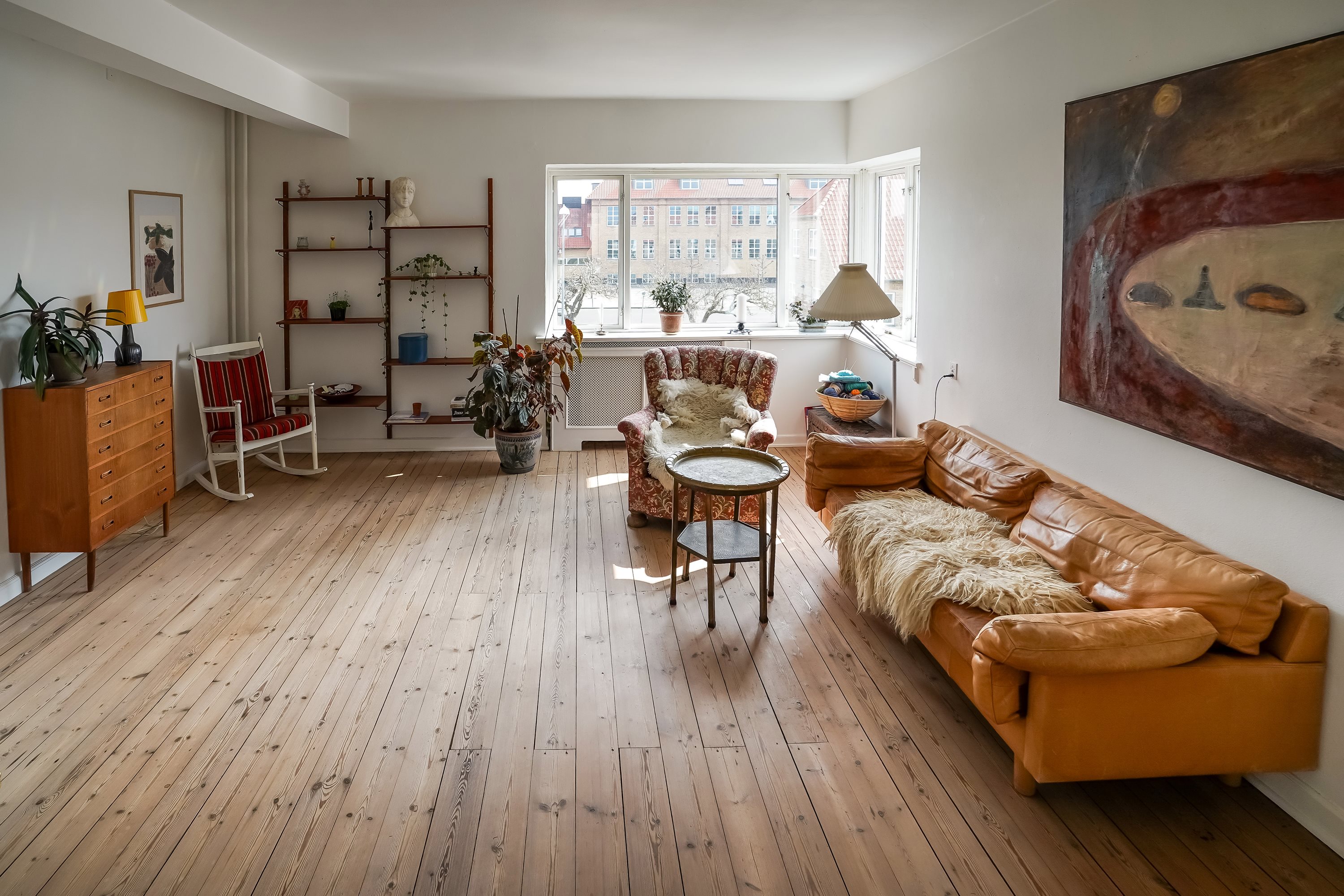 Fremhævet stue billede i fuldskærmstilstand. Billede af Læssøegade 155, 5230 Odense M