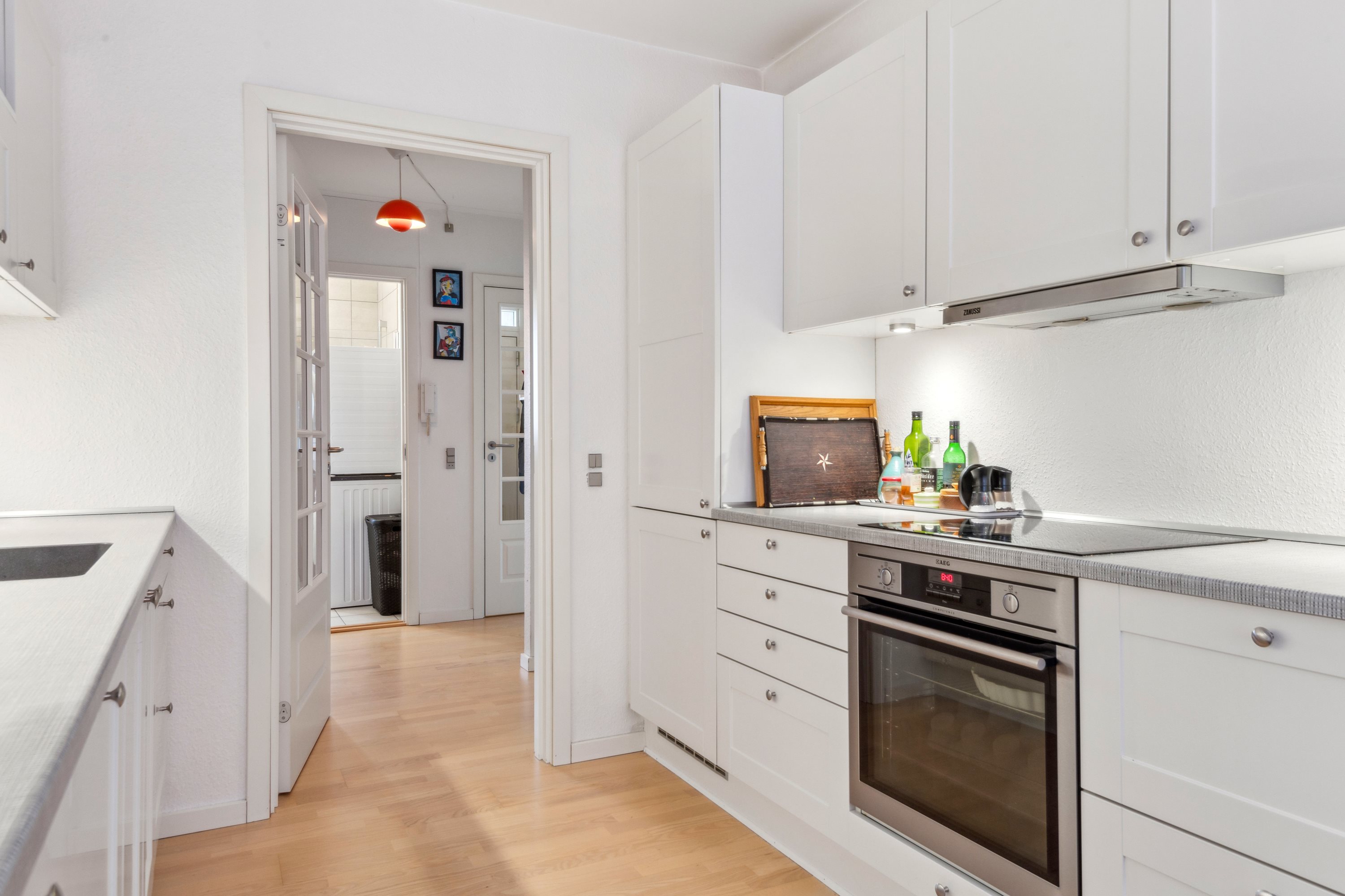 Fremhævet køkken billede i fuldskærmstilstand. Billede af Østerbro 47, 1. 8., 9000 Aalborg