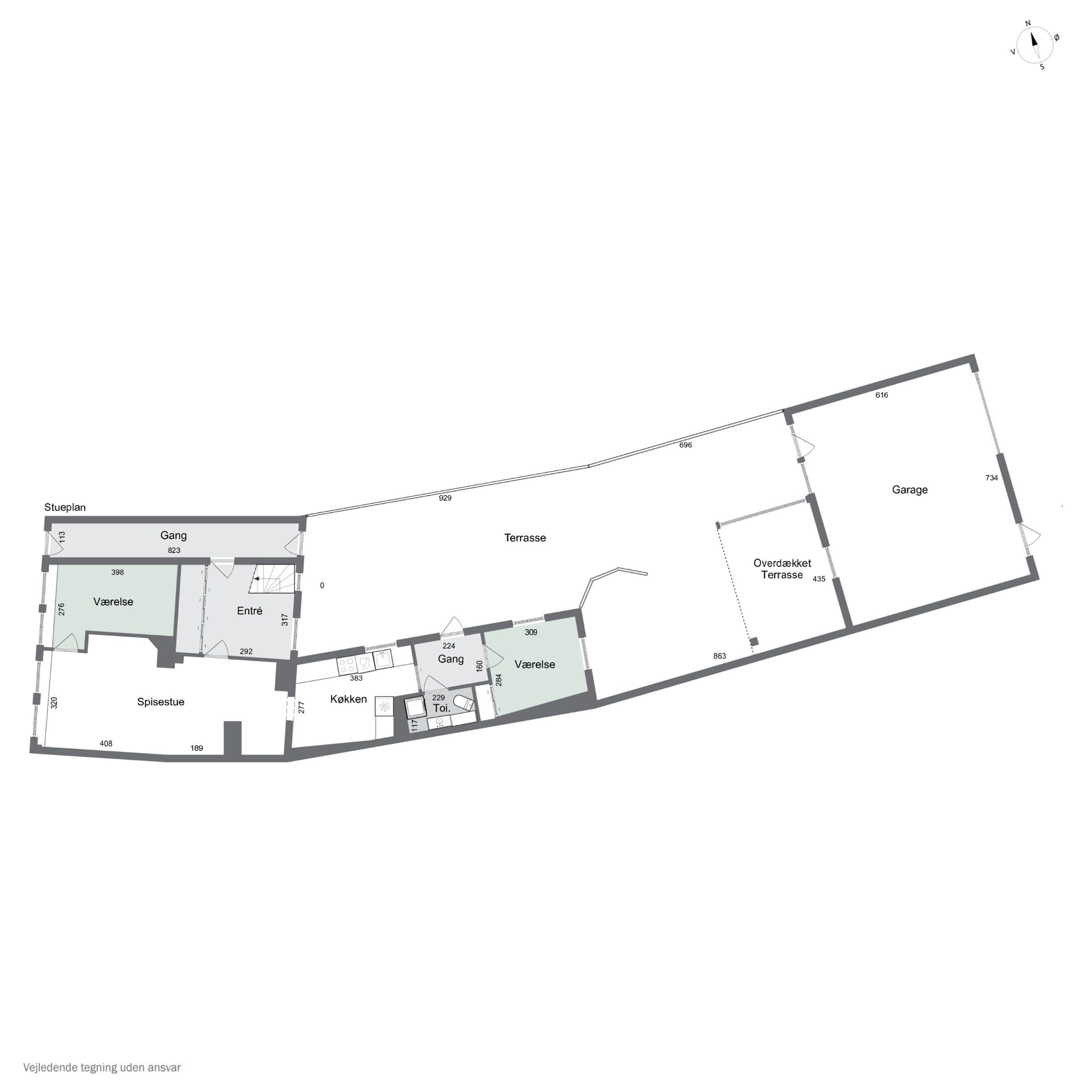 Plantegninger billede af Slotsgade 37, 4200 Slagelse