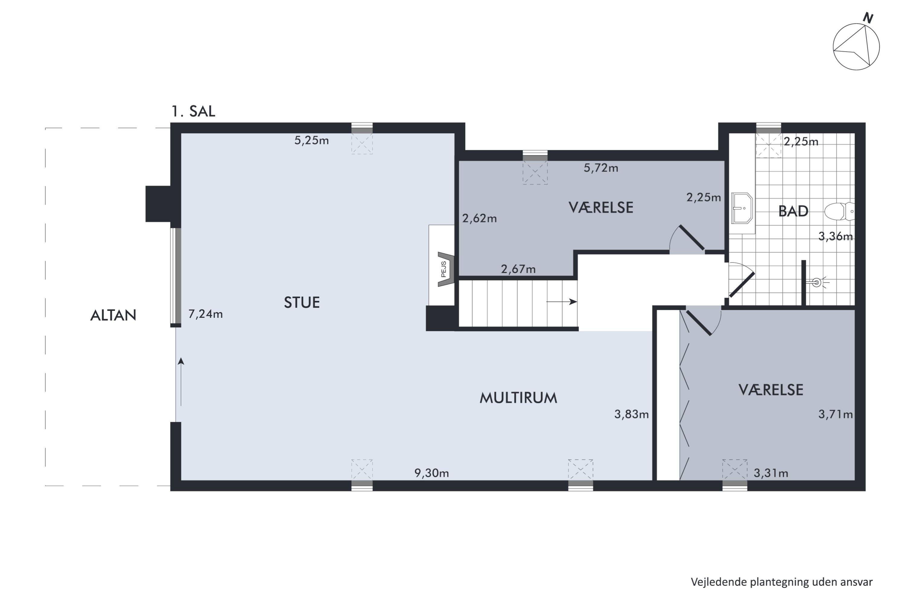 Plantegninger billede af Gl Fjellerupvej 21, Rygårde, 8961 Allingåbro