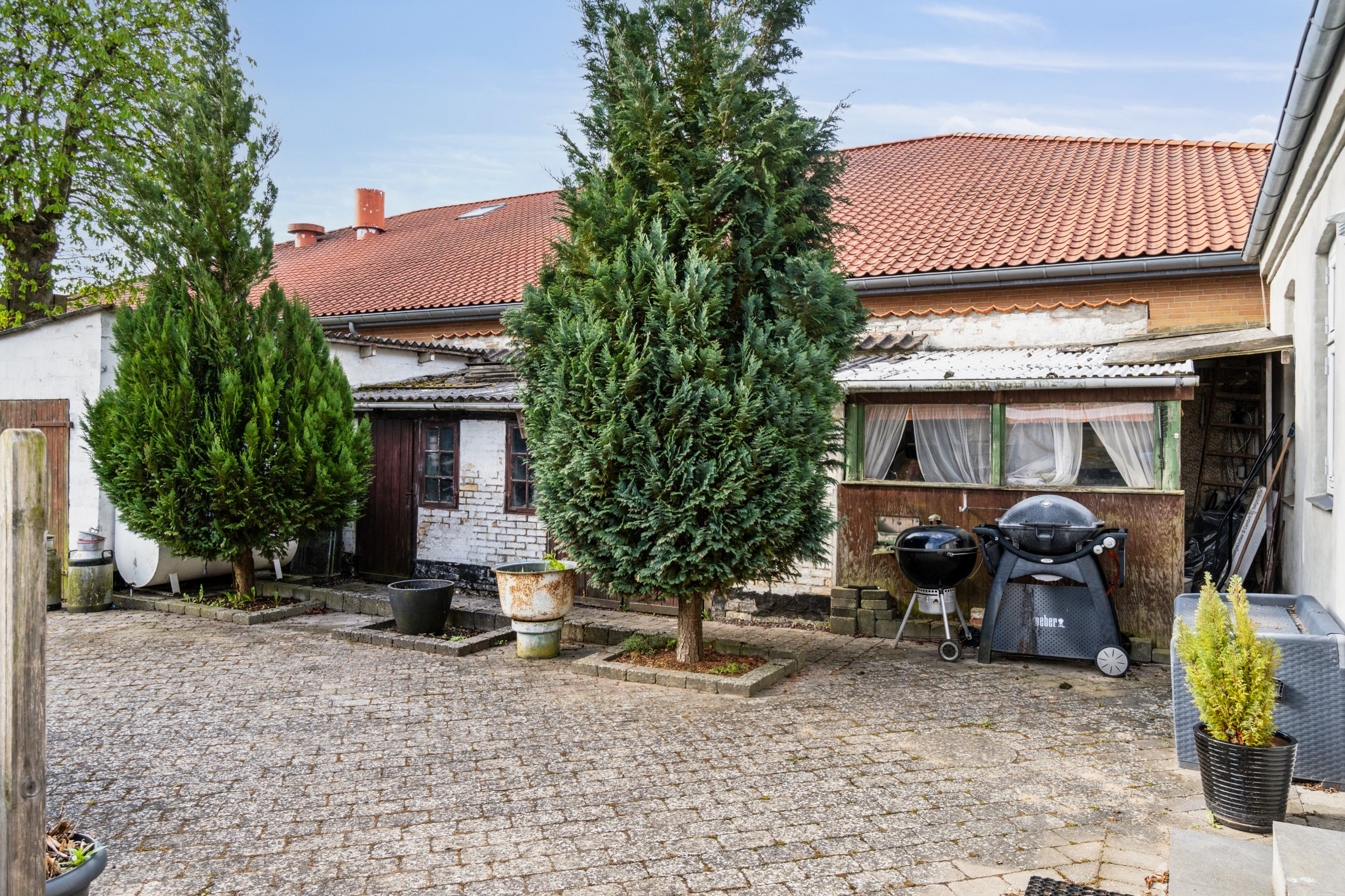 Fremhævet set fra haven billede i fuldskærmstilstand. Billede af Korsørvej 29, 4200 Slagelse