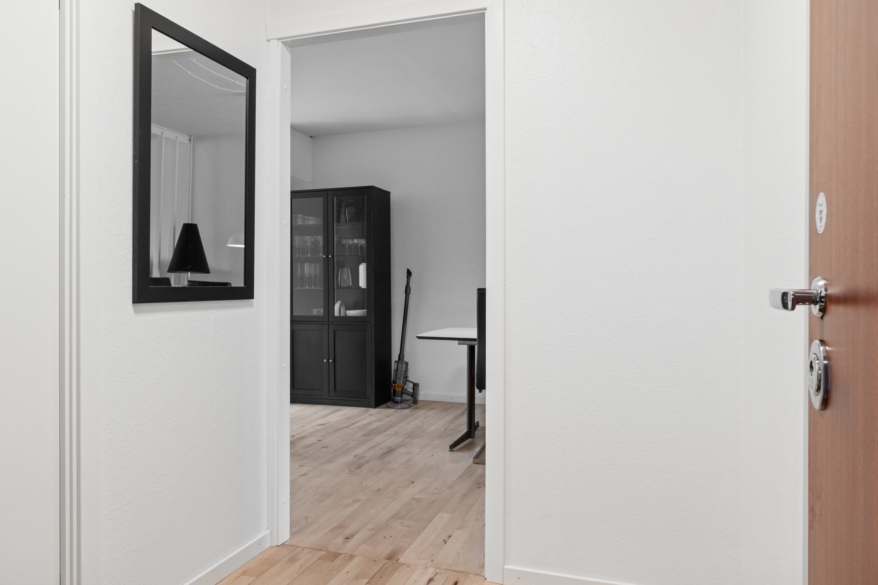 Fremhævet indendørs billede i fuldskærmstilstand. Billede af Byskov Alle 16, st.. tv., 4200 Slagelse