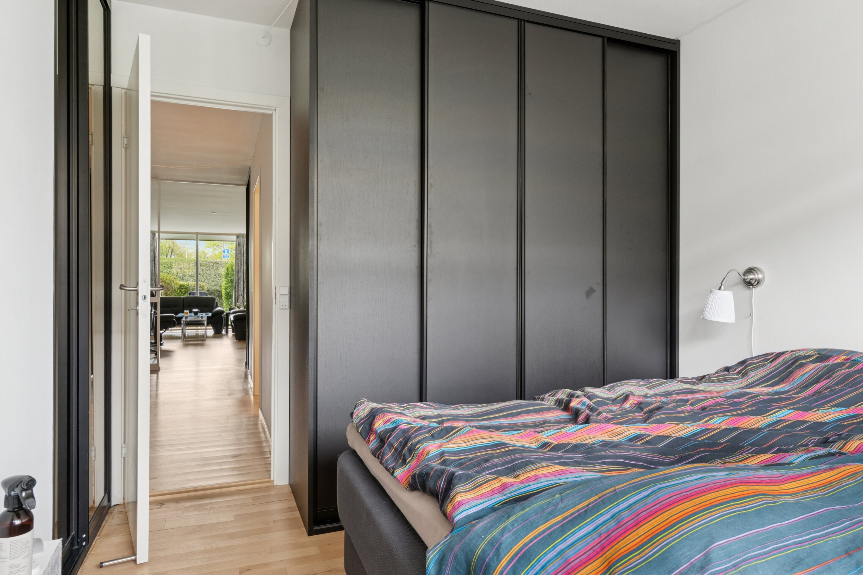 Fremhævet soveværelse billede i fuldskærmstilstand. Billede af Byskov Alle 16, st.. tv., 4200 Slagelse