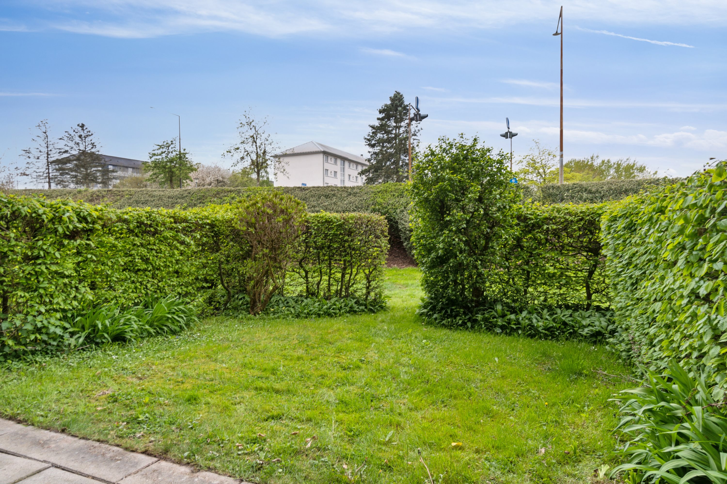 Fremhævet udendørs billede i fuldskærmstilstand. Billede af Byskov Alle 16, st.. tv., 4200 Slagelse