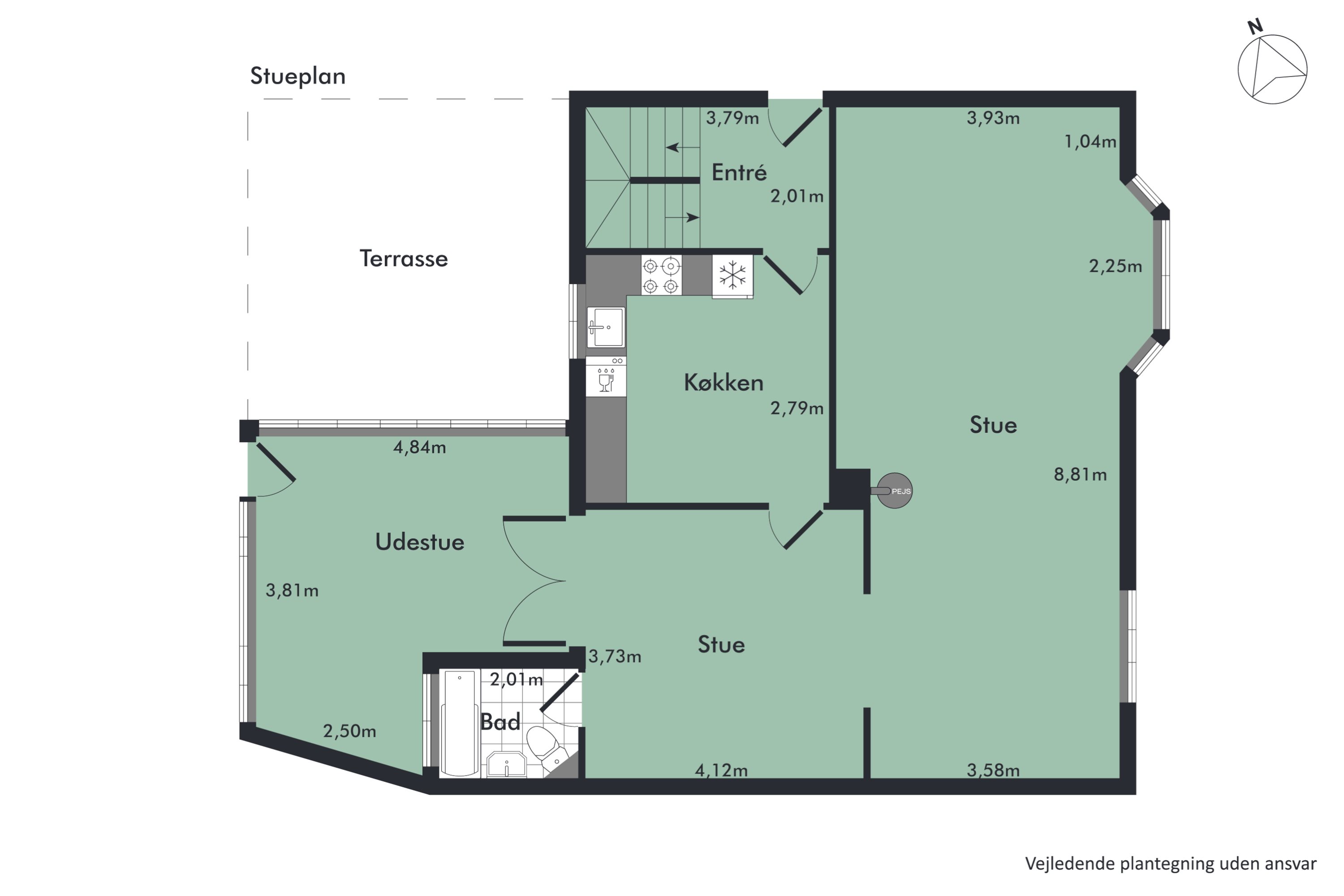 Plantegninger billede af Resenvej 53, 7800 Skive