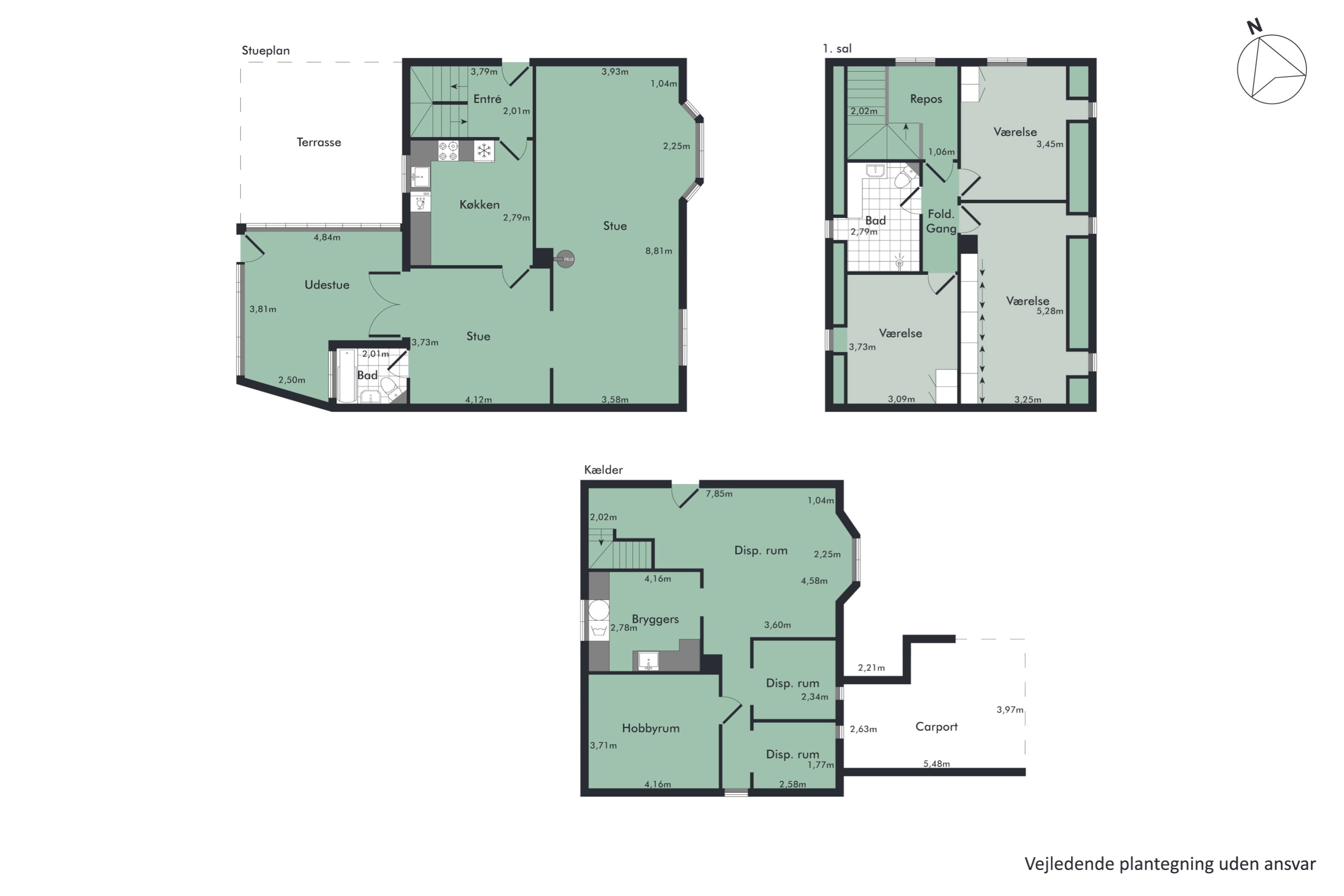 Plantegninger billede af Resenvej 53, 7800 Skive