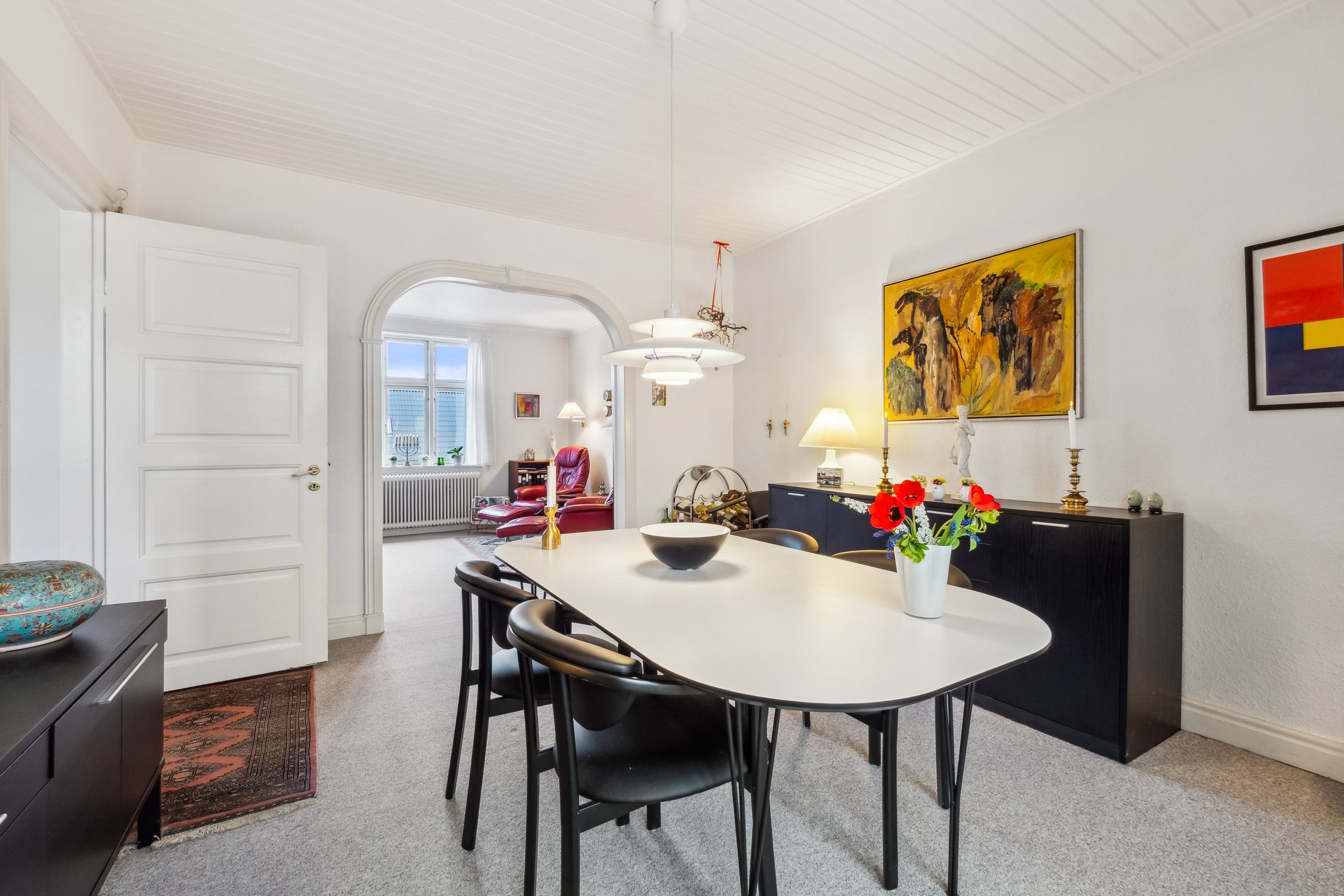 Fremhævet stue billede i fuldskærmstilstand. Billede af Resenvej 53, 7800 Skive