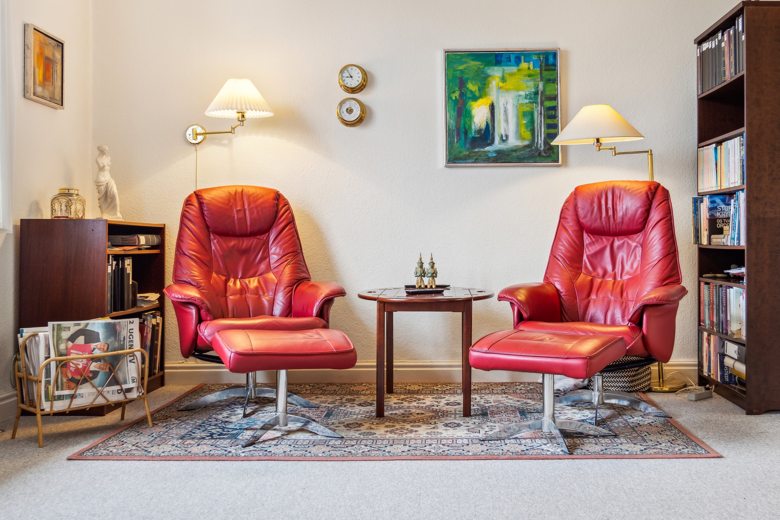 Fremhævet stue billede i fuldskærmstilstand. Billede af Resenvej 53, 7800 Skive