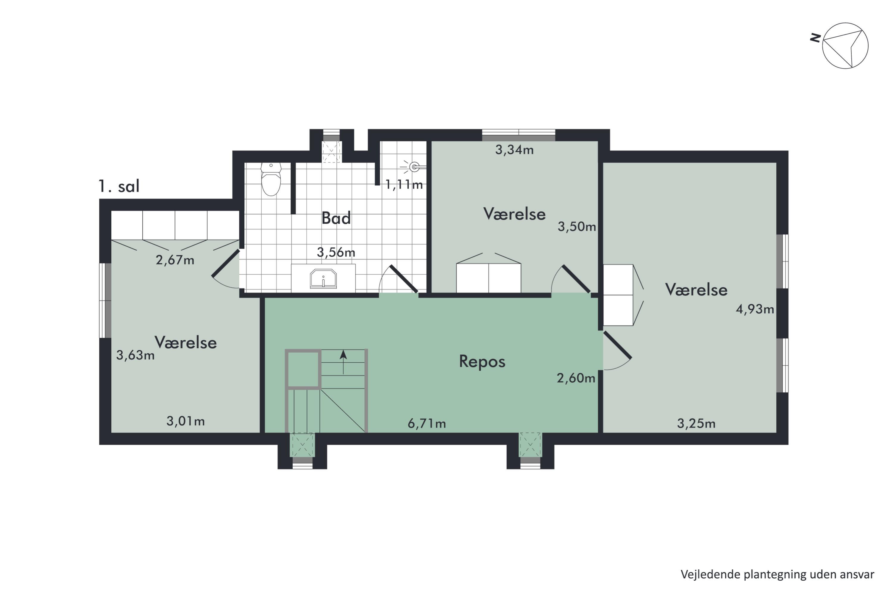 Plantegninger billede af Frammerslevvej 2, Oddense, 7860 Spøttrup