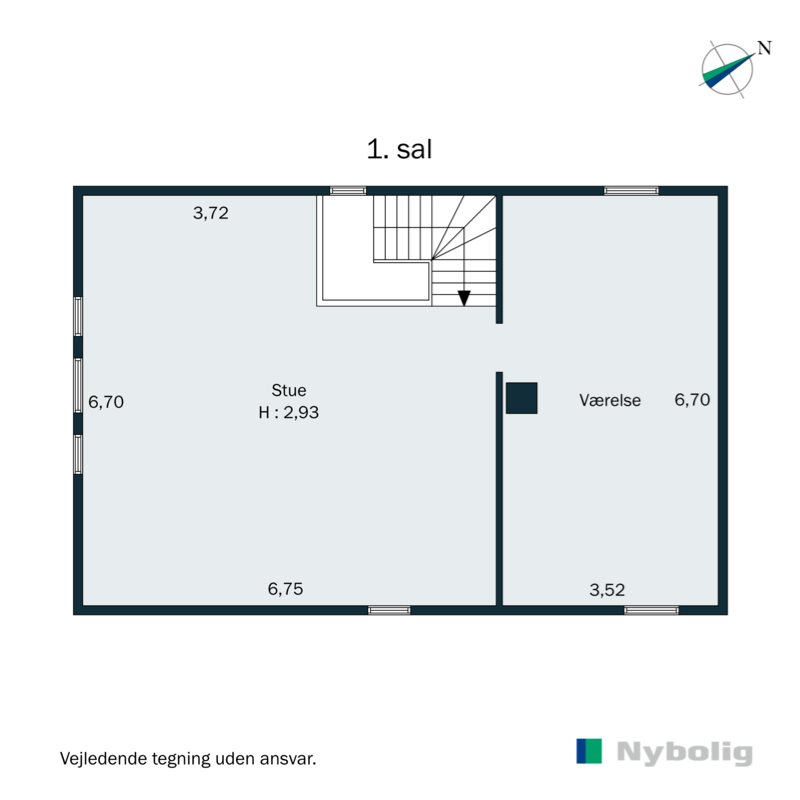 Plantegninger billede af Rosensgade 89C, 8300 Odder