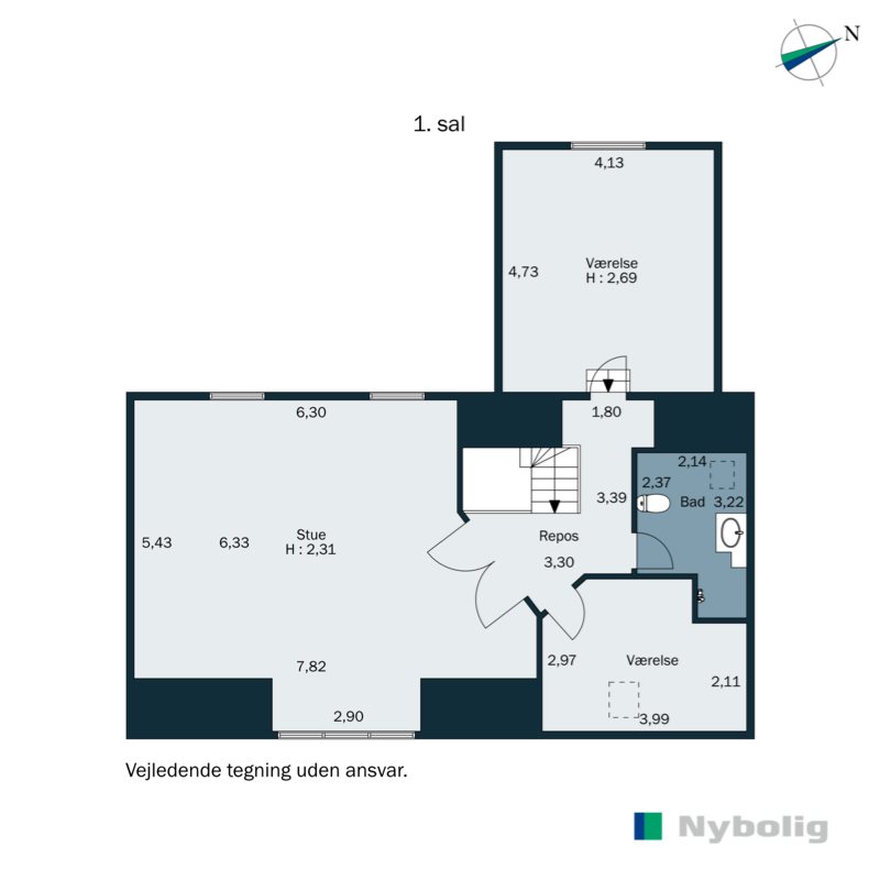 Plantegninger billede af Borgmesterløkken 21, 6200 Aabenraa