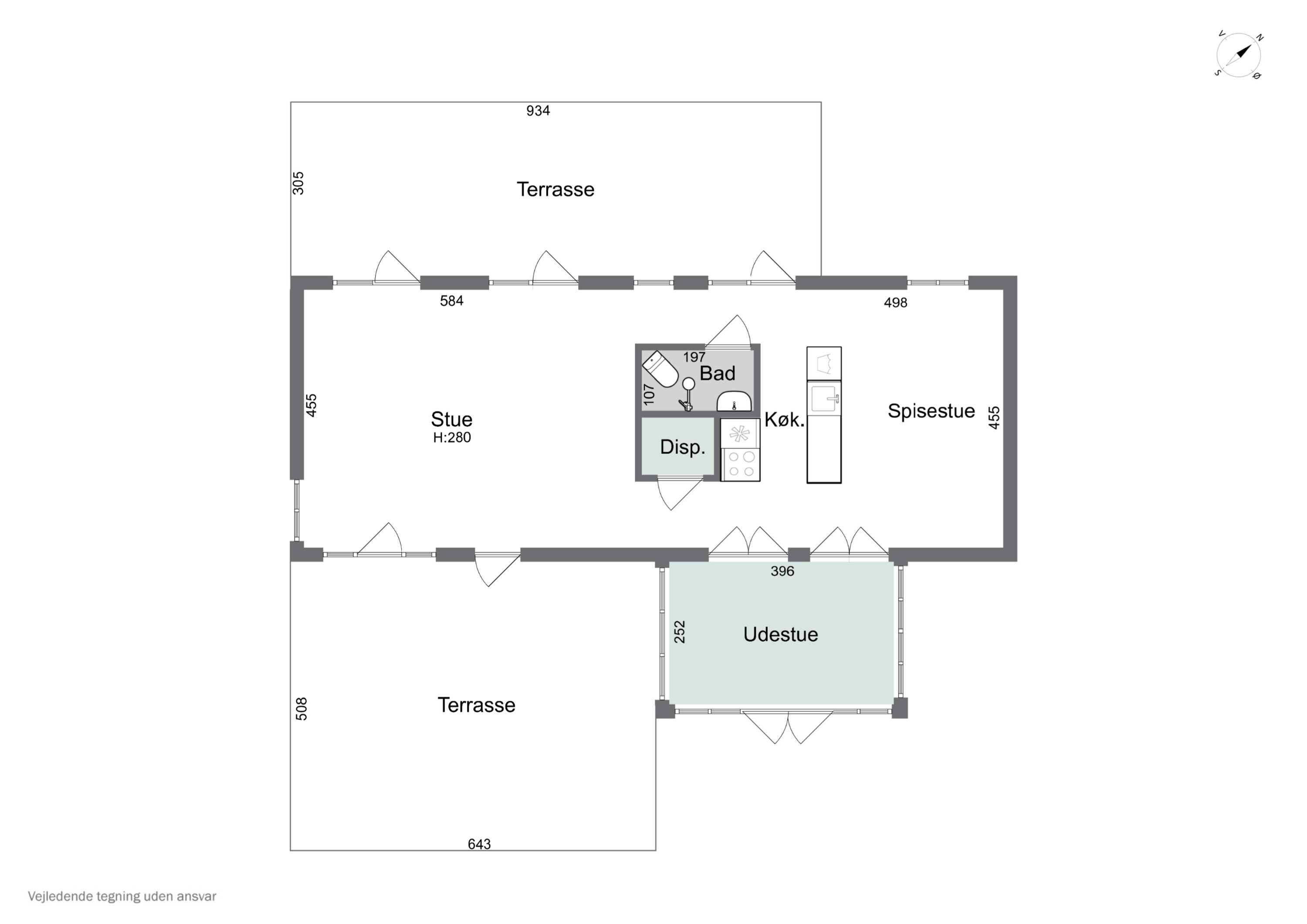 Plantegninger billede af Tirsdagsengen 19, 3400 Hillerød