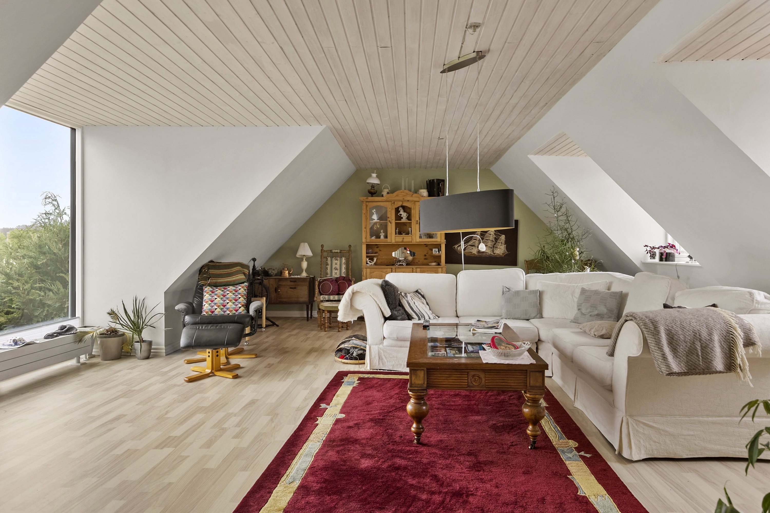 Fremhævet stue billede i fuldskærmstilstand. Billede af Borgmesterløkken 21, 6200 Aabenraa