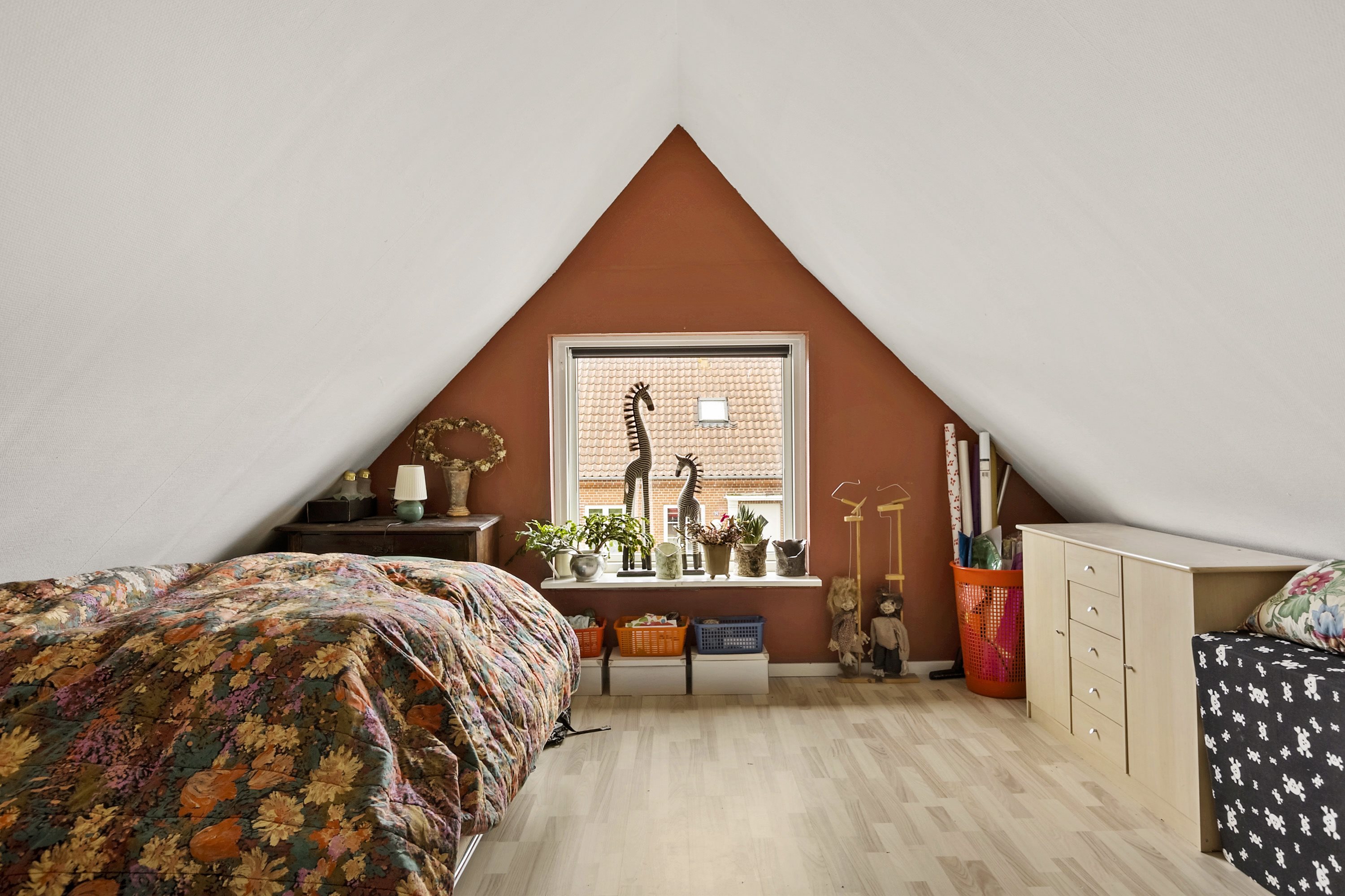 Fremhævet soveværelse billede i fuldskærmstilstand. Billede af Borgmesterløkken 21, 6200 Aabenraa