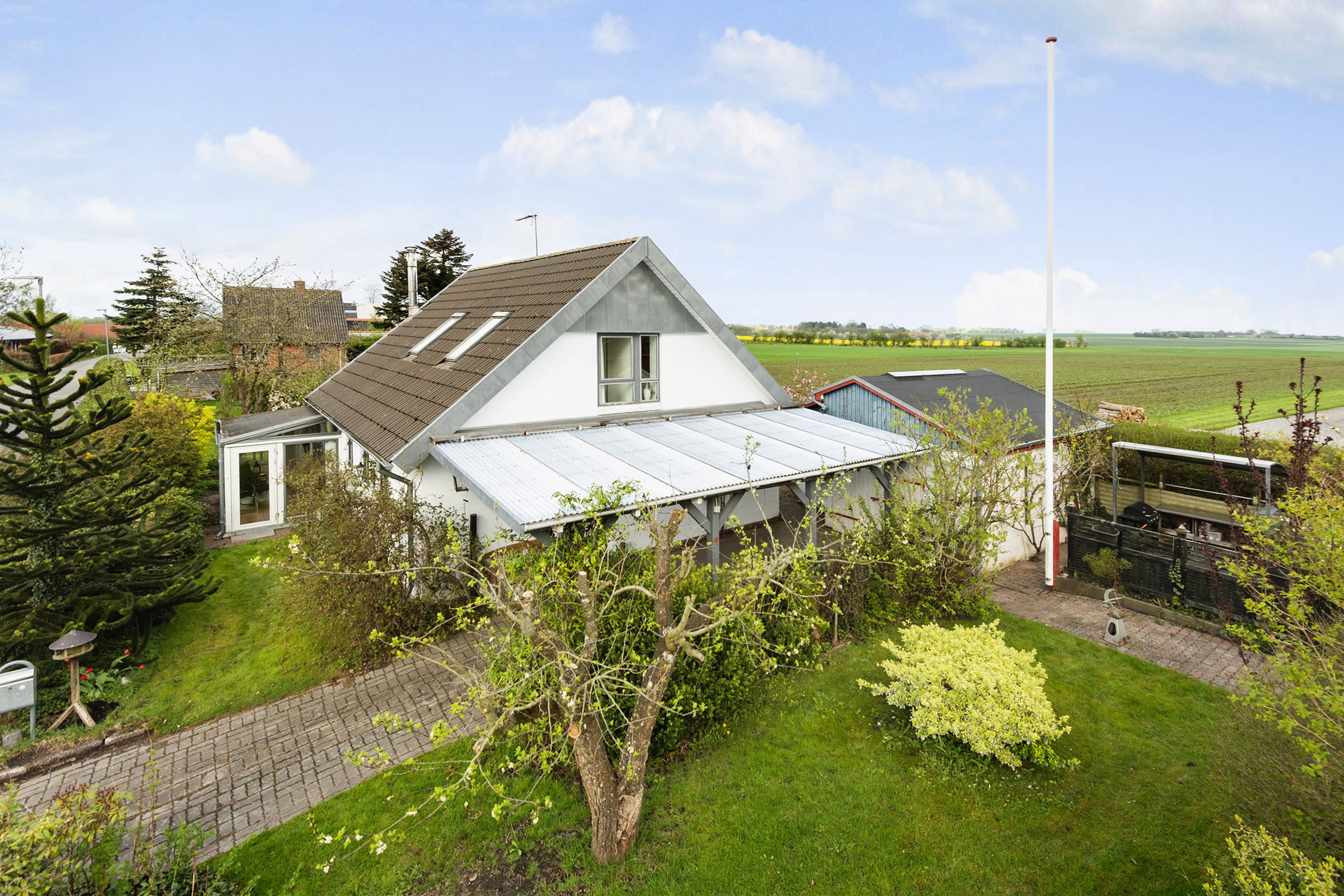 Fremhævet ejendommen billede i fuldskærmstilstand. Billede af Eriksmindevej 93, Boulstrup, 8300 Odder