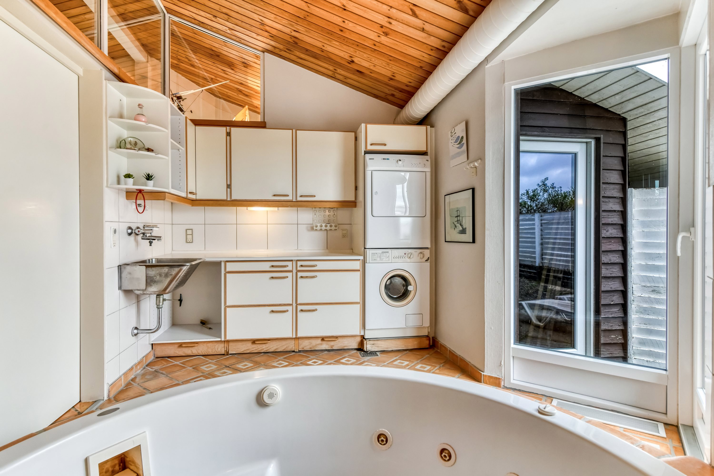 Fremhævet badeværelse billede i fuldskærmstilstand. Billede af Helmvej 19, Rindby Strand, 6720 Fanø