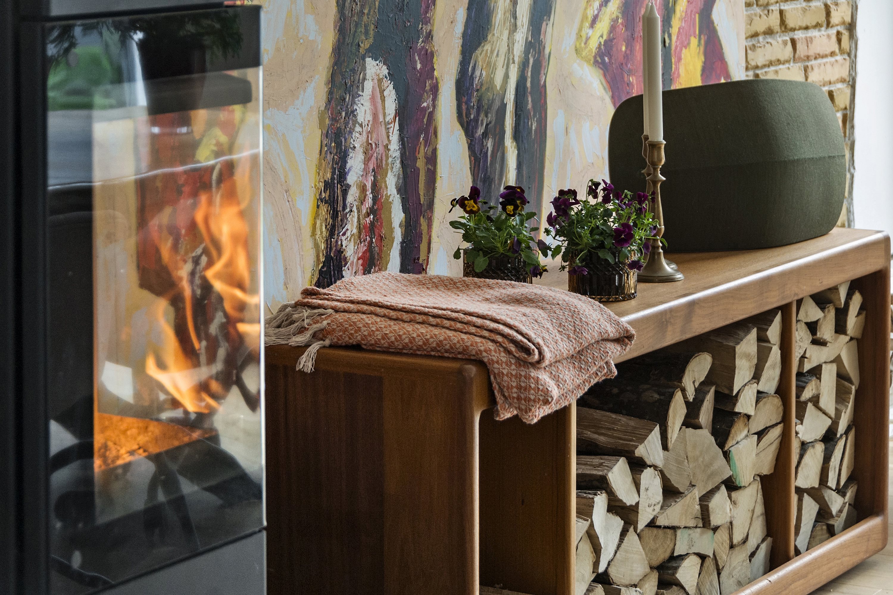 Fremhævet stue billede i fuldskærmstilstand. Billede af Rosensgade 89C, 8300 Odder