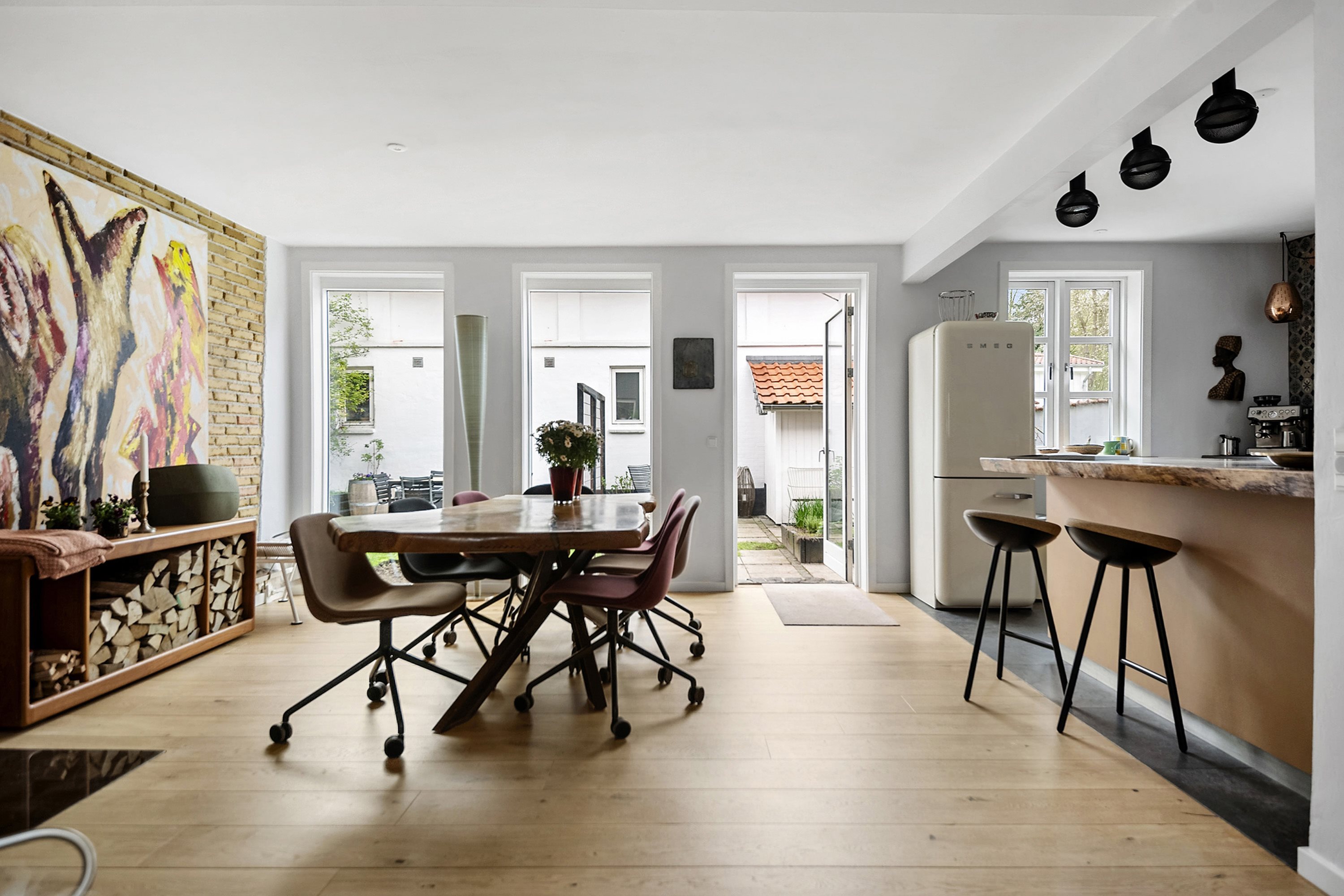 Fremhævet spisekøkken billede i fuldskærmstilstand. Billede af Rosensgade 89C, 8300 Odder