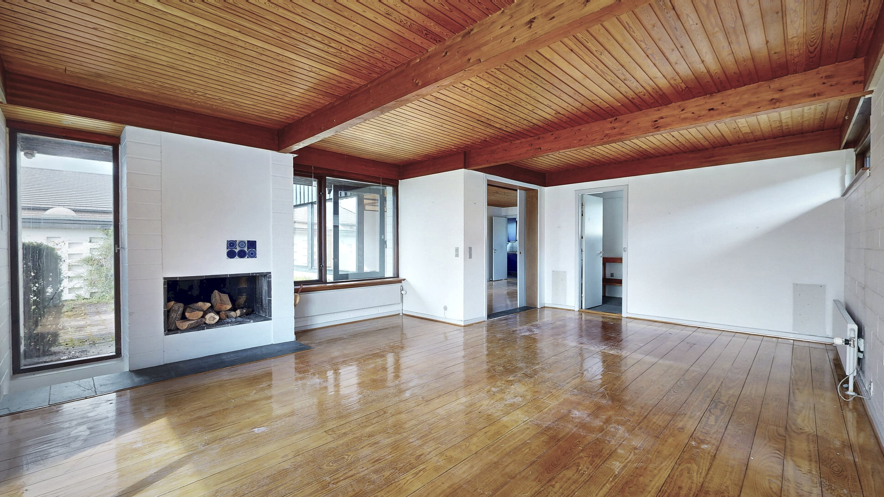 Fremhævet stue billede i fuldskærmstilstand. Billede af Næsset 24, 8660 Skanderborg