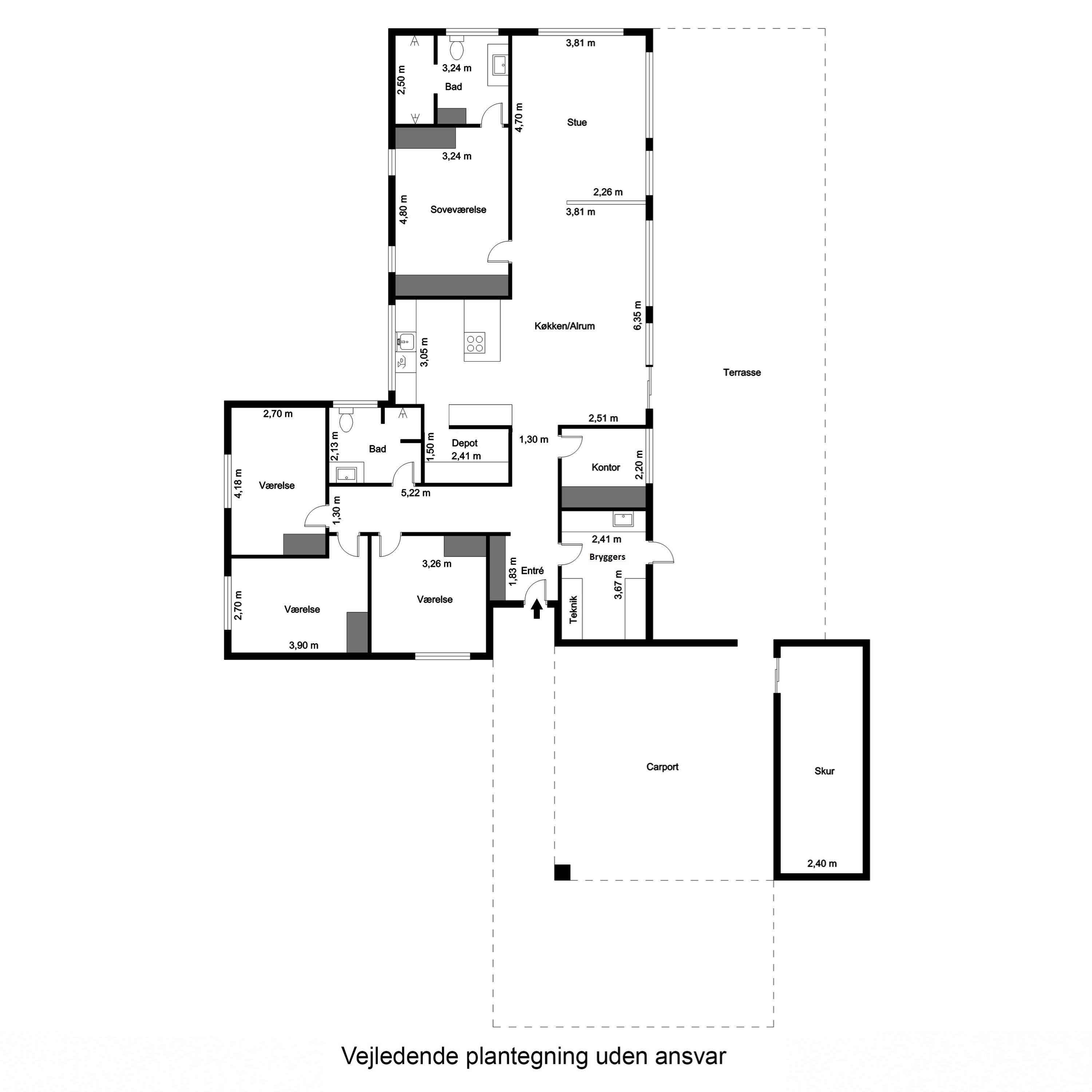 Plantegninger billede af Ring Søpark 27, 8740 Brædstrup