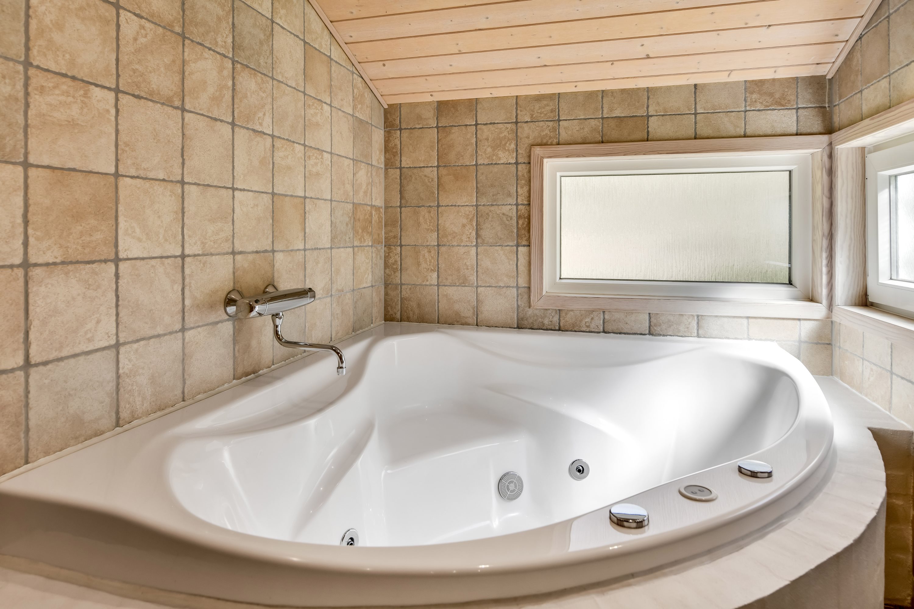 Fremhævet badeværelse billede i fuldskærmstilstand. Billede af Torpet 98, 6682 Hovborg