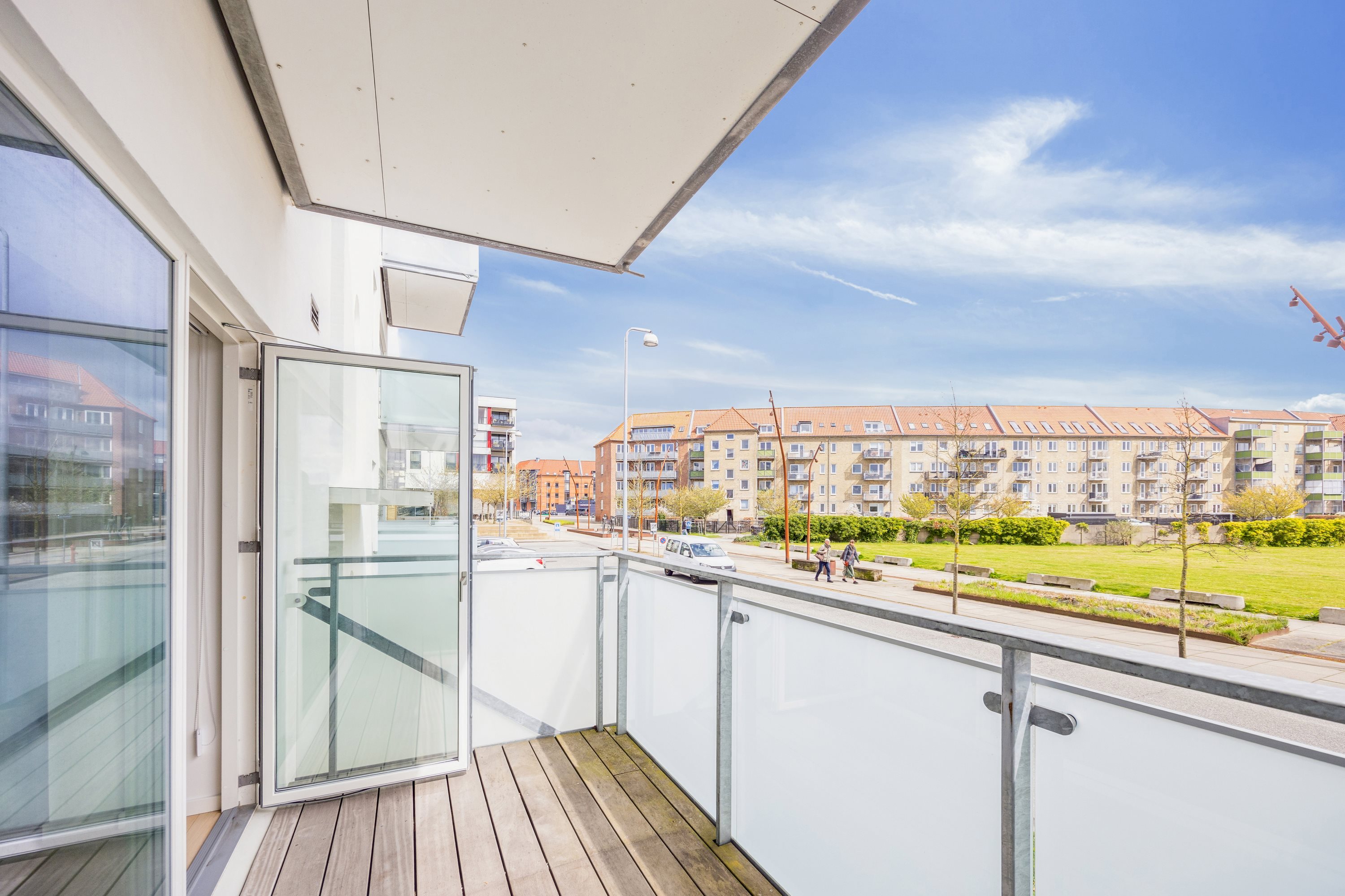 Fremhævet altan billede i fuldskærmstilstand. Billede af Sundby Brygge 7, st.. tv., 9400 Nørresundby