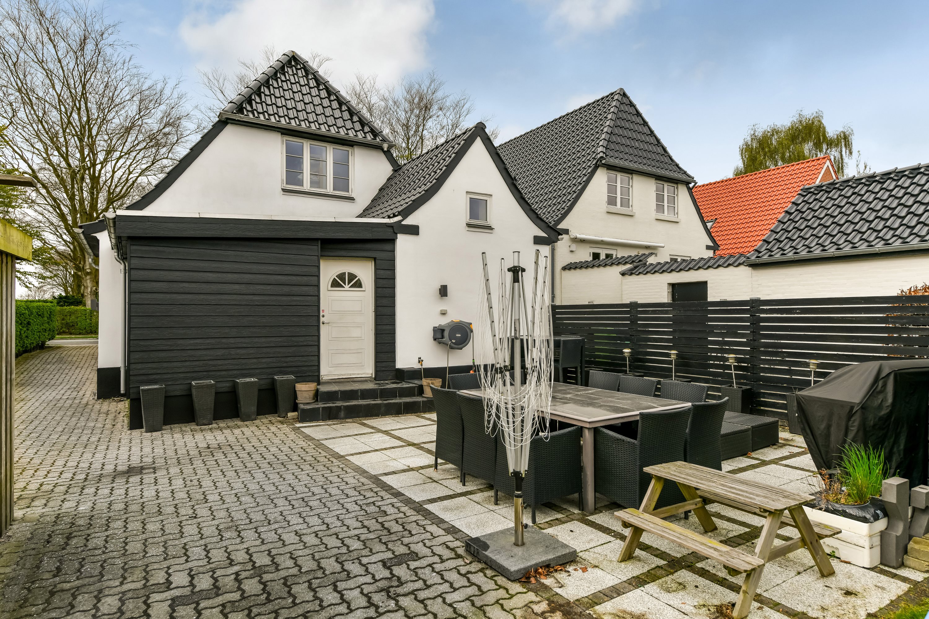 Fremhævet terrasse billede i fuldskærmstilstand. Billede af Skolebakken 139, 6705 Esbjerg Ø